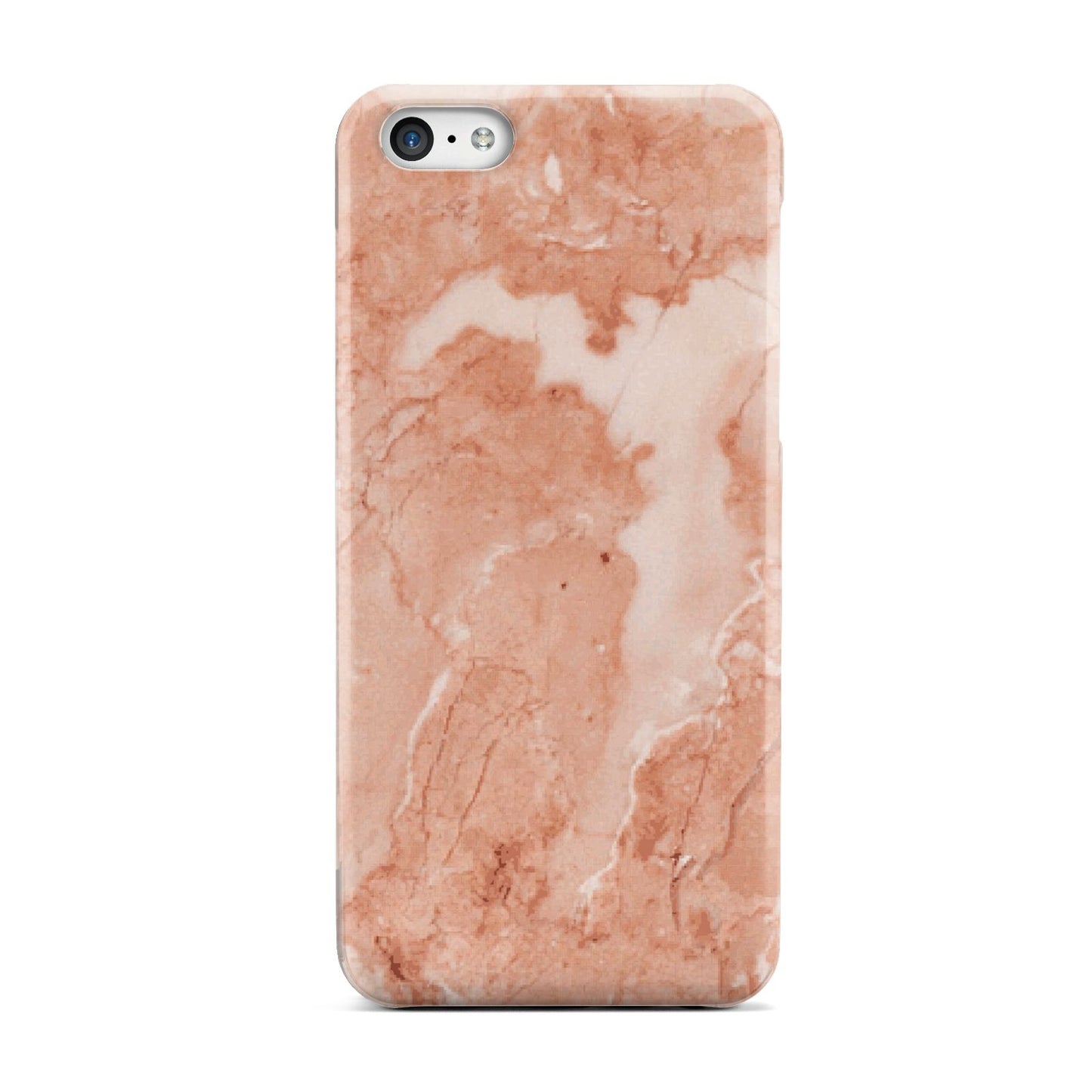 Faux Marble Red Apple iPhone 5c Case