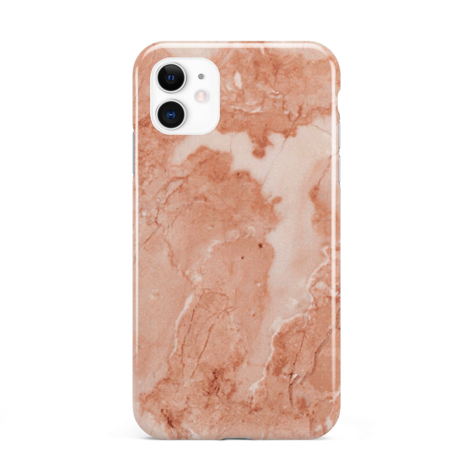 Faux Marble Red iPhone 11 3D Tough Case