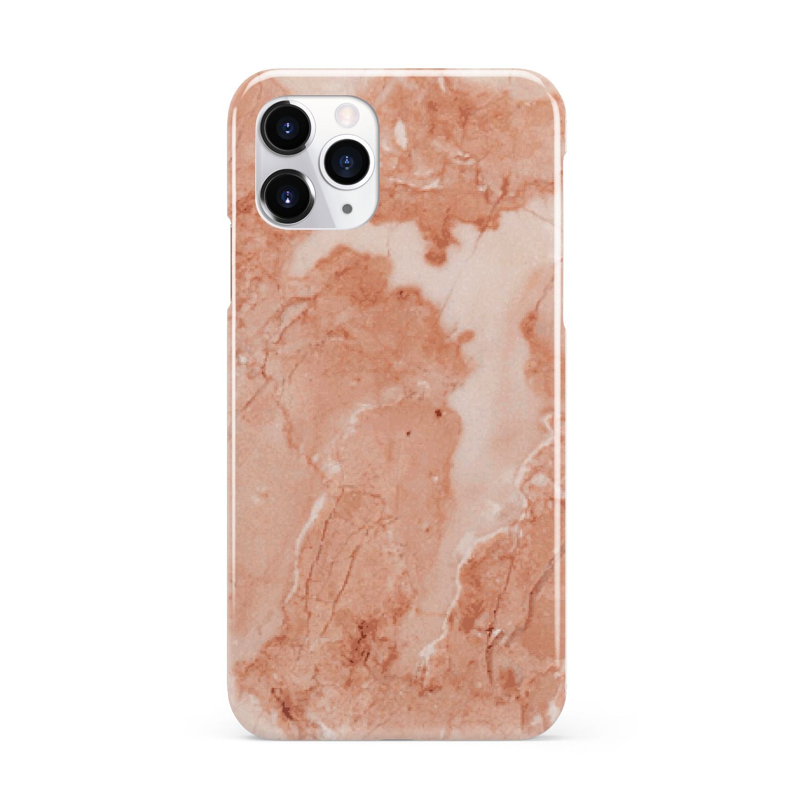 Faux Marble Red iPhone 11 Pro 3D Snap Case