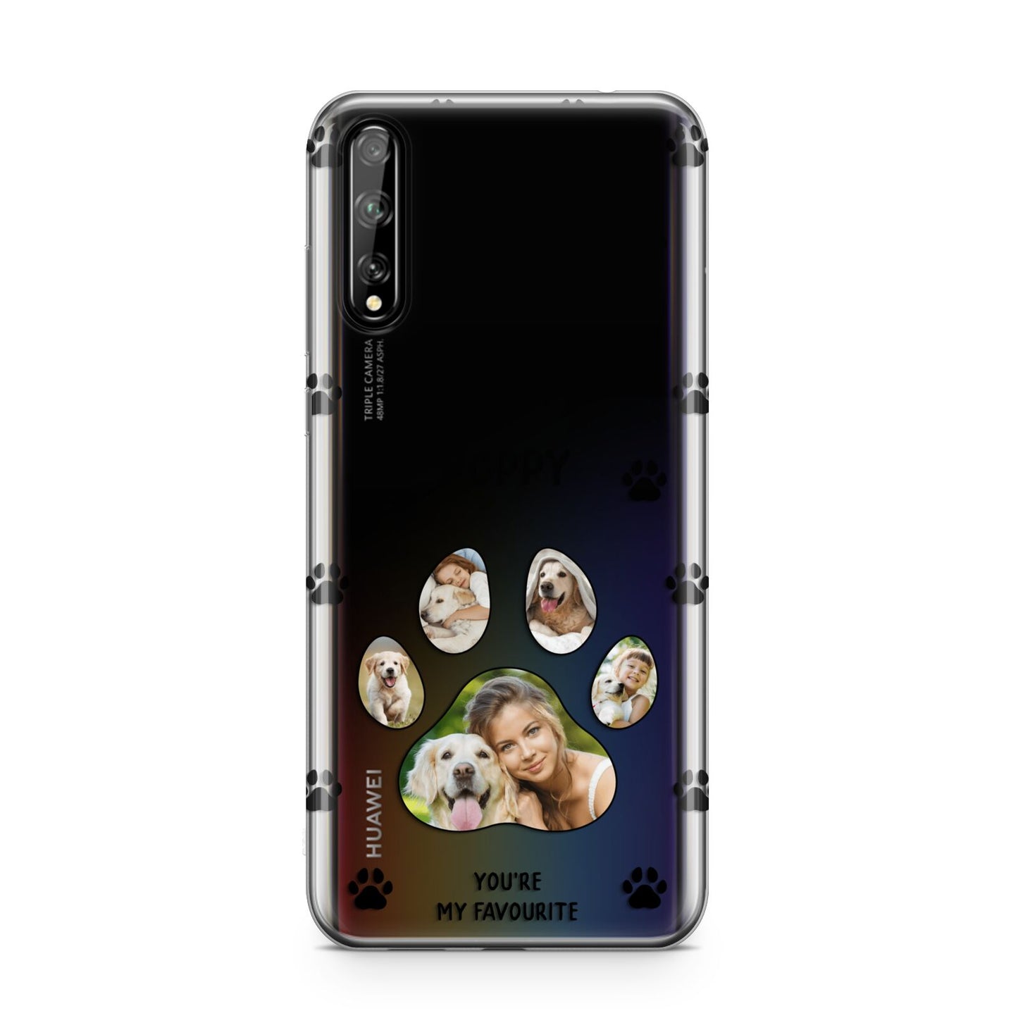 Favourite Dog Photos Personalised Huawei Enjoy 10s Phone Case