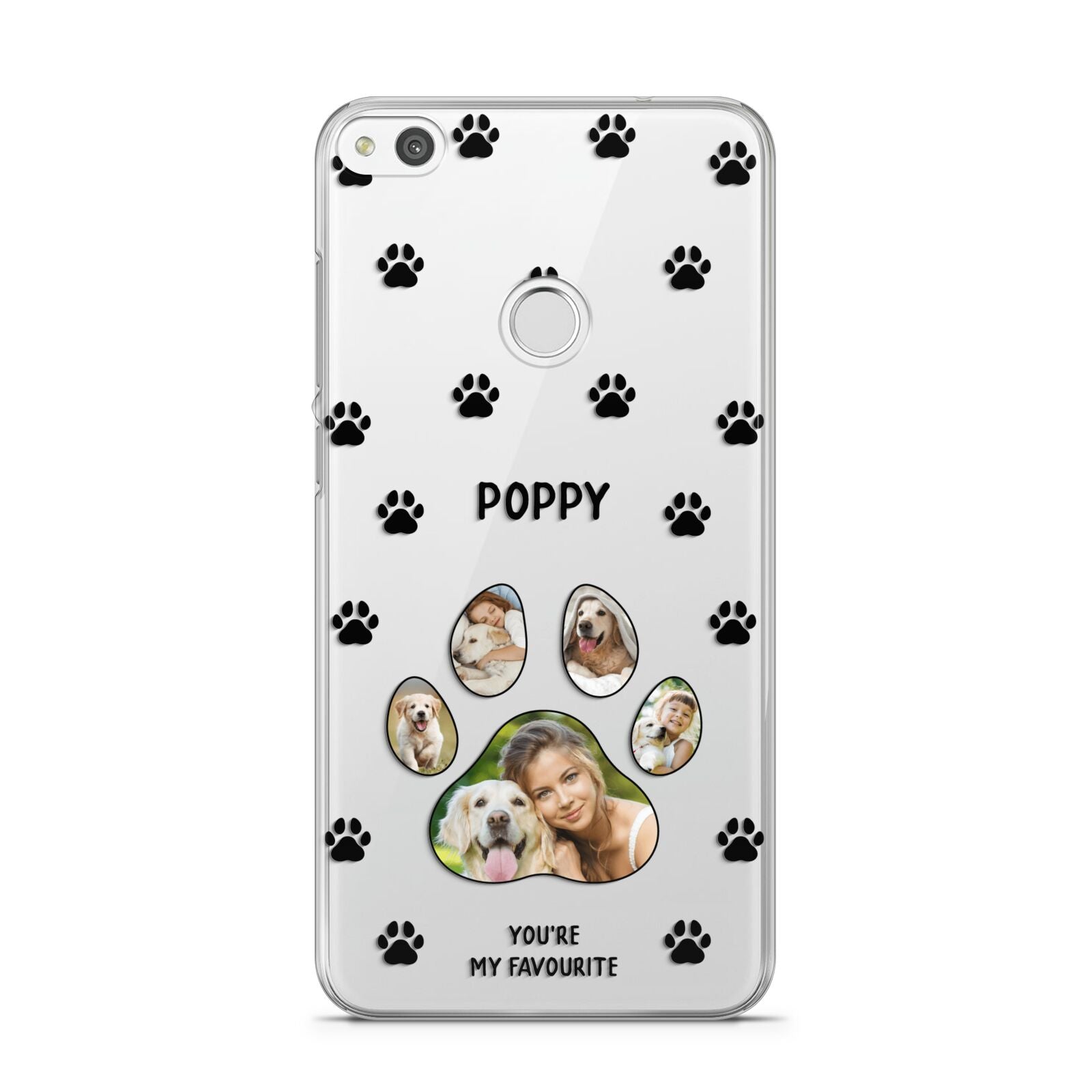 Favourite Dog Photos Personalised Huawei P8 Lite Case