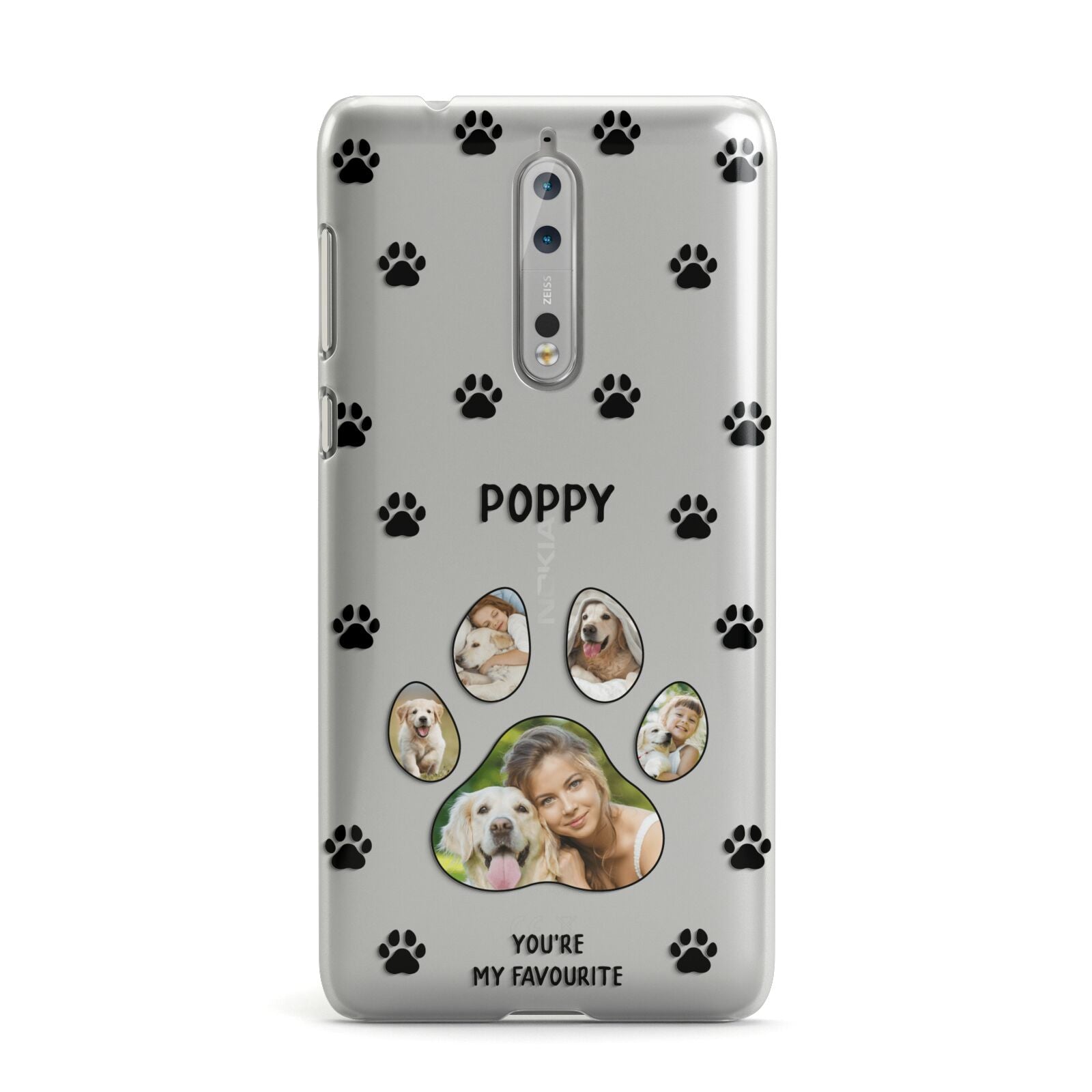 Favourite Dog Photos Personalised Nokia Case