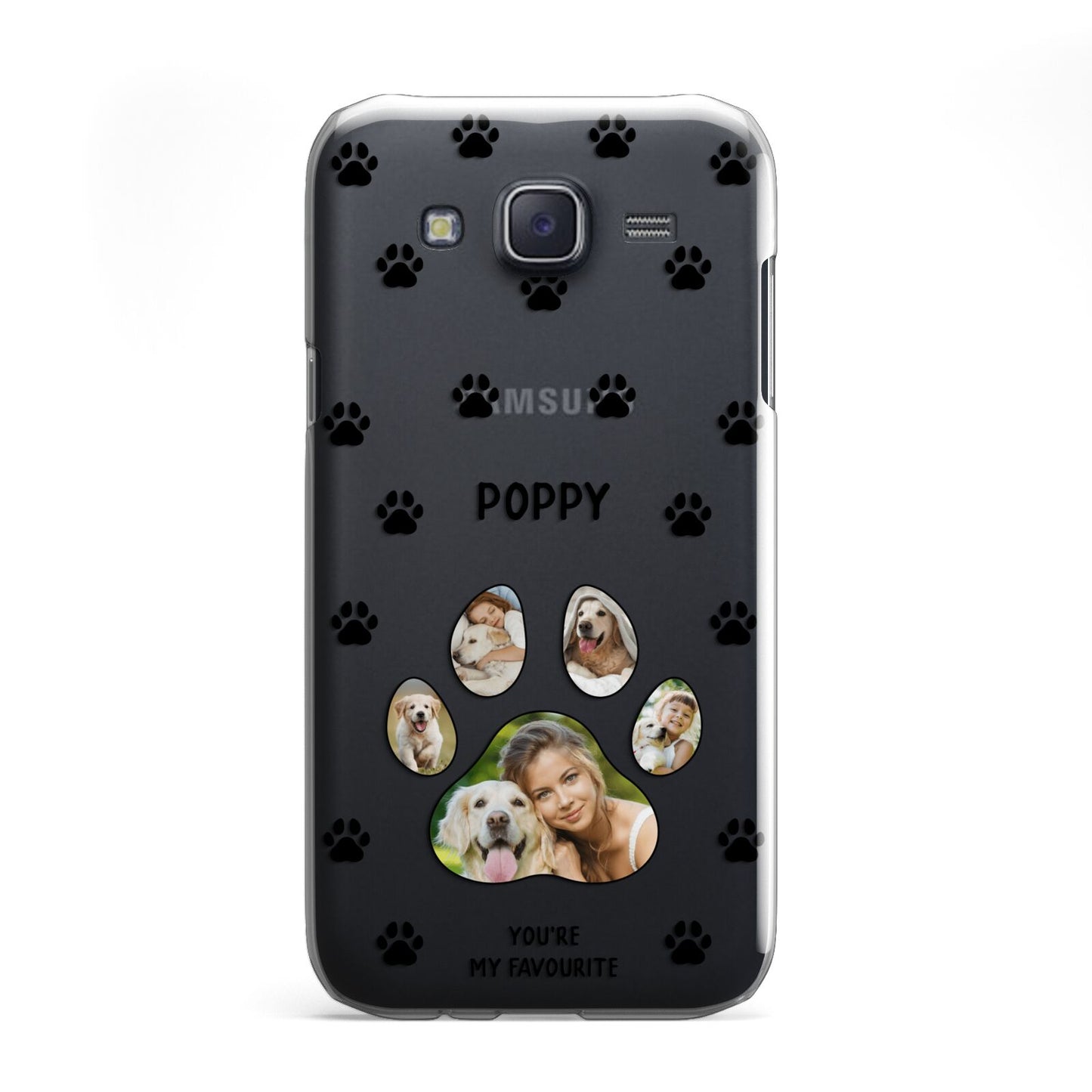 Favourite Dog Photos Personalised Samsung Galaxy J5 Case