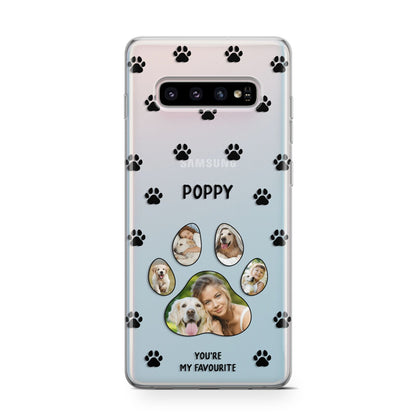 Favourite Dog Photos Personalised Samsung Galaxy S10 Case