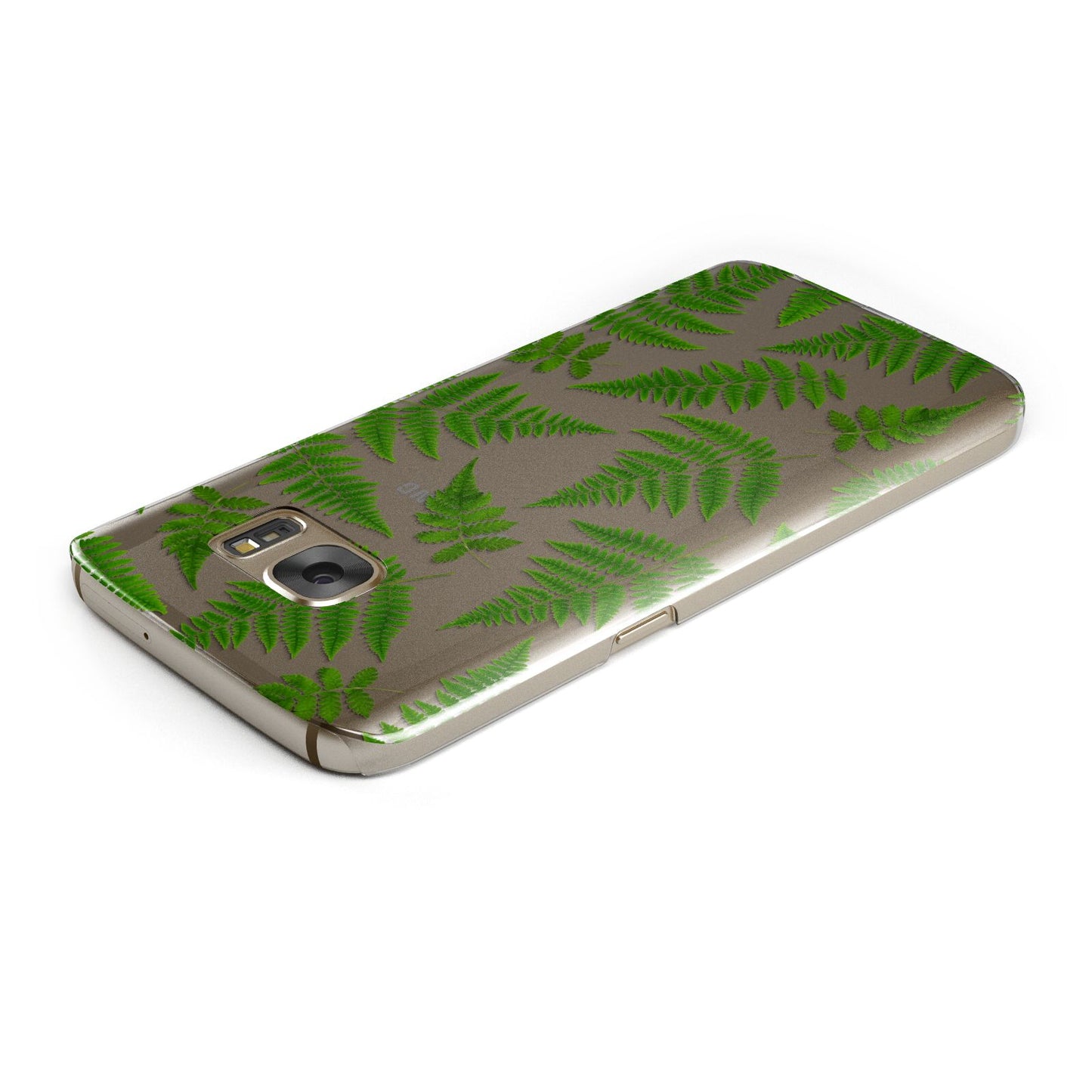 Fern Leaf Samsung Galaxy Case Top Cutout