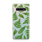 Fern Leaf Samsung Galaxy S10 Plus Case