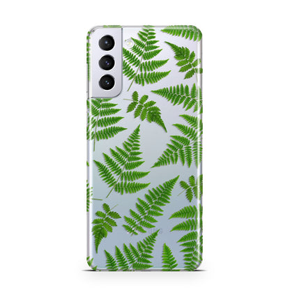 Fern Leaf Samsung S21 Plus Case