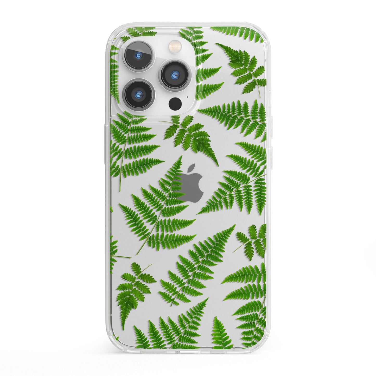 Fern Leaf iPhone 13 Pro Clear Bumper Case