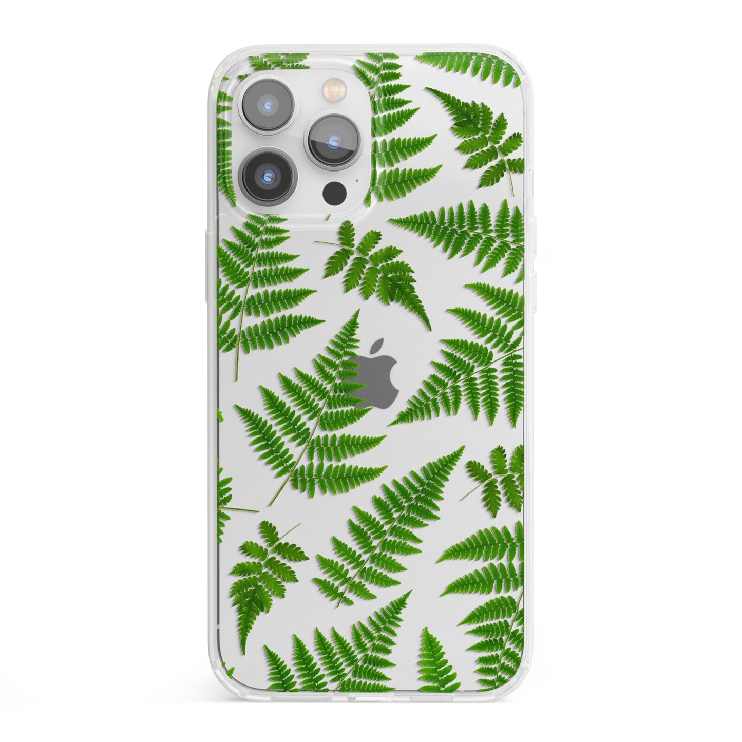 Fern Leaf iPhone 13 Pro Max Clear Bumper Case