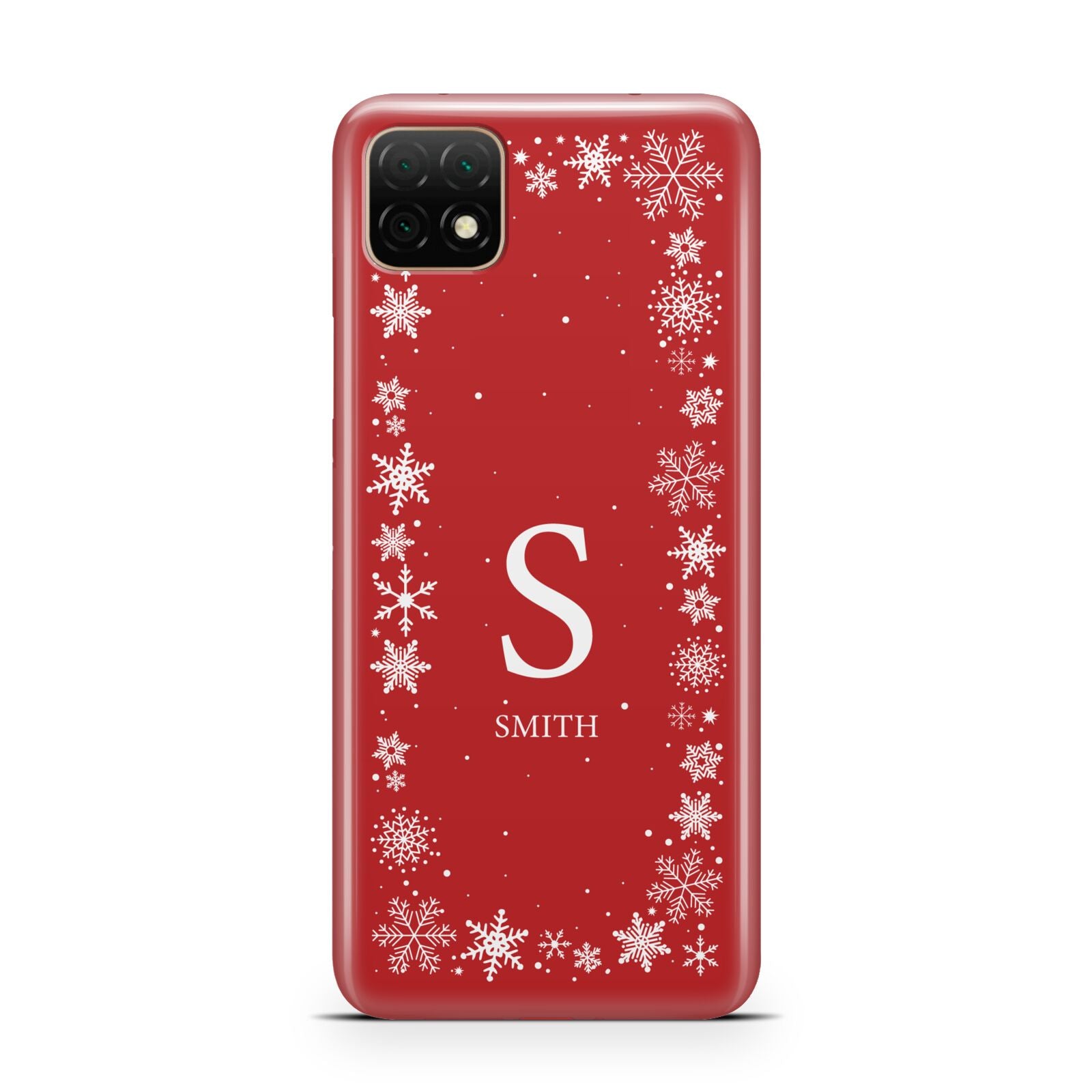 Festive Monogram Personalised Huawei Enjoy 20 Phone Case