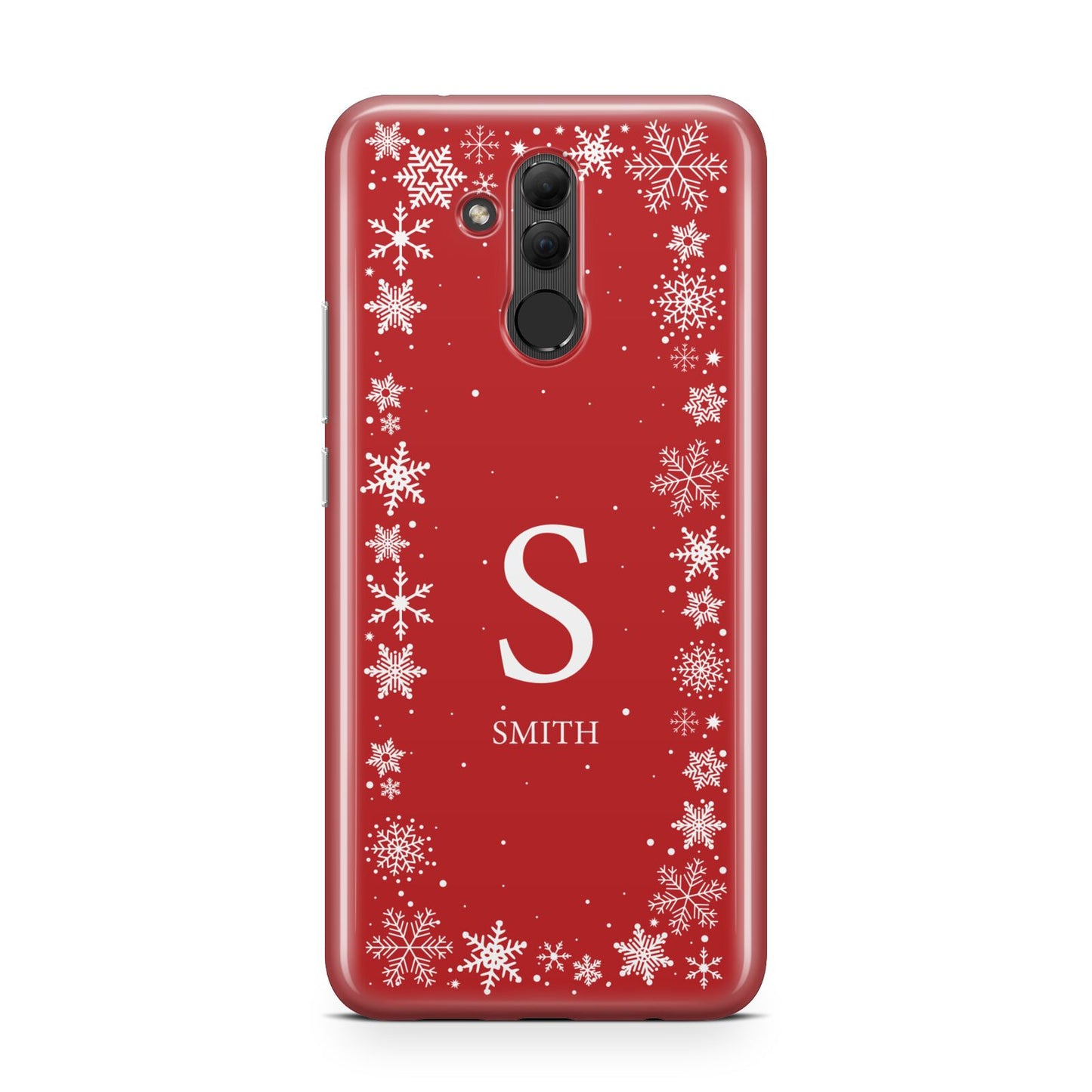 Festive Monogram Personalised Huawei Mate 20 Lite