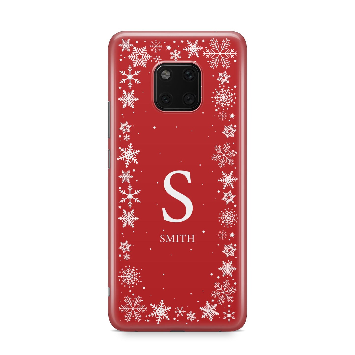 Festive Monogram Personalised Huawei Mate 20 Pro Phone Case