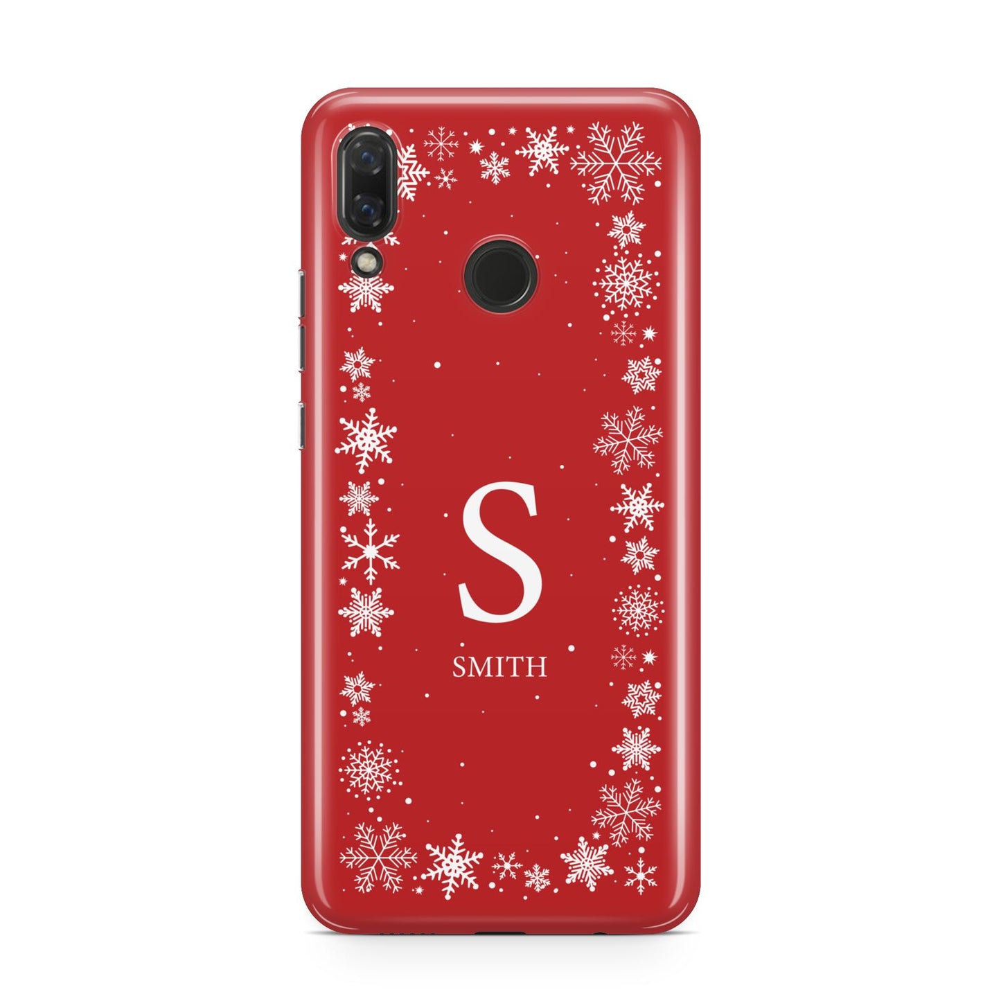 Festive Monogram Personalised Huawei Nova 3 Phone Case