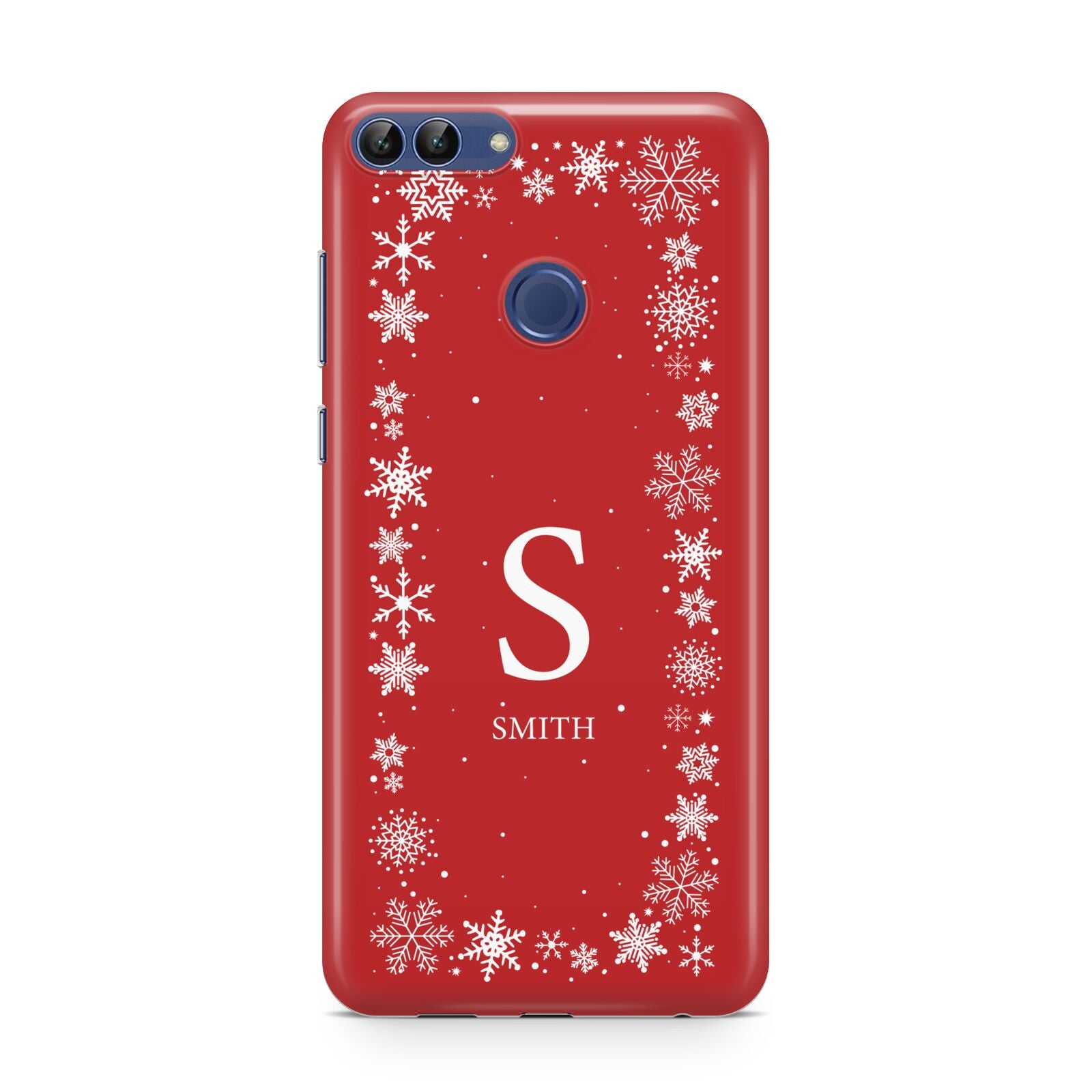 Festive Monogram Personalised Huawei P Smart Case