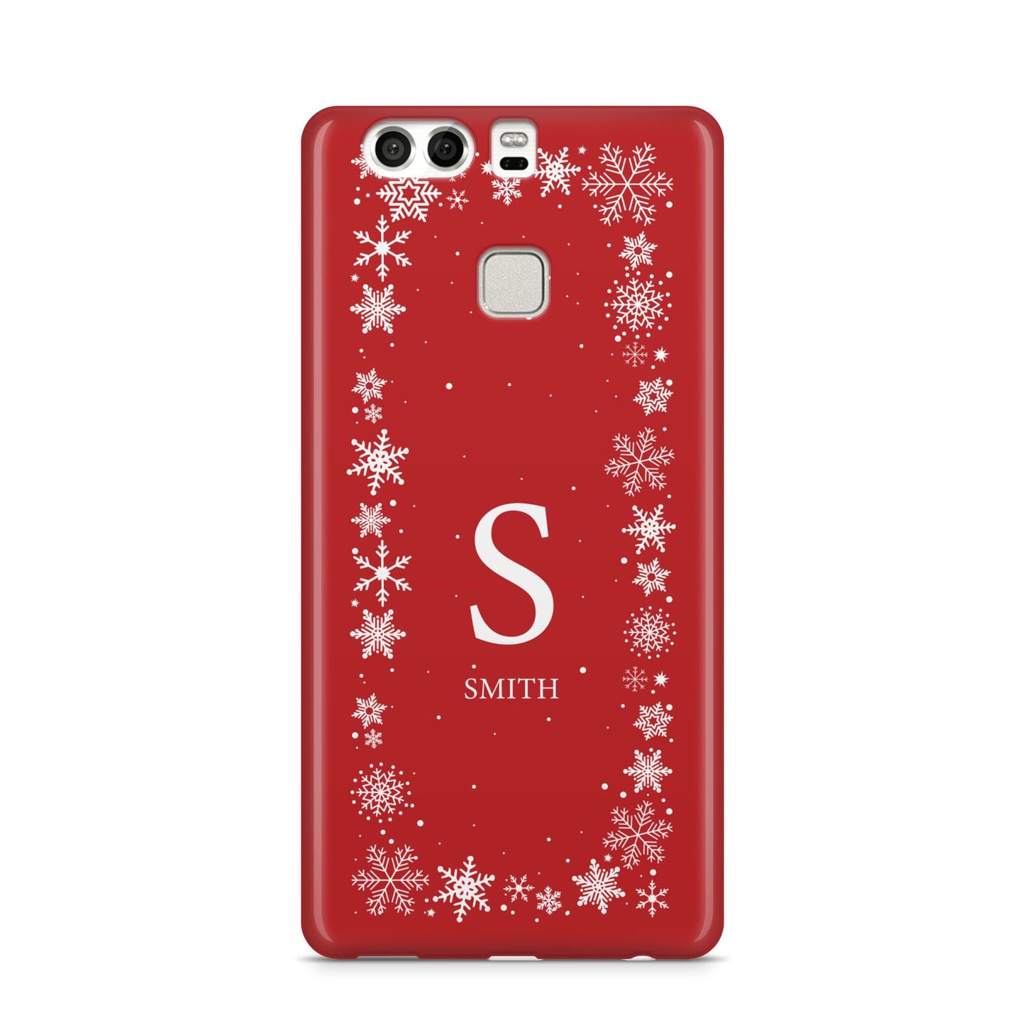 Festive Monogram Personalised Huawei P9 Case