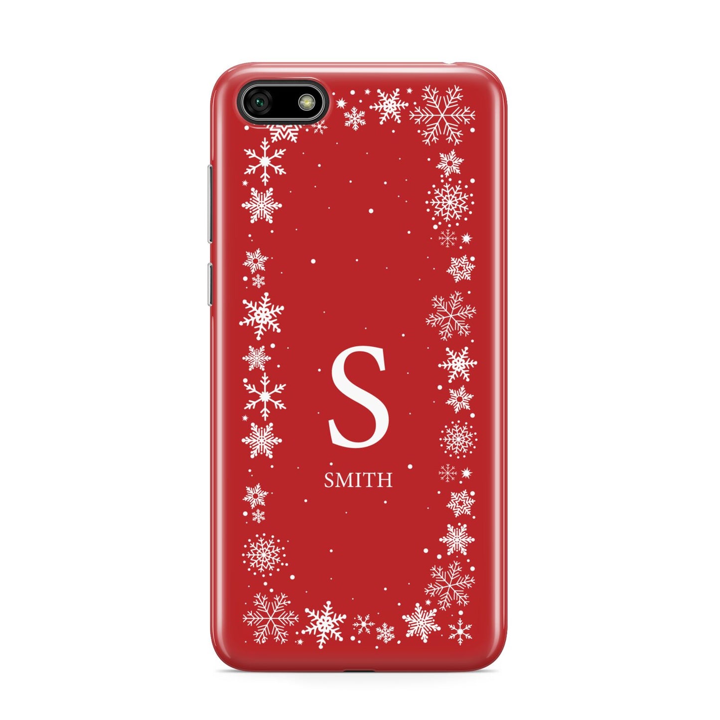 Festive Monogram Personalised Huawei Y5 Prime 2018 Phone Case