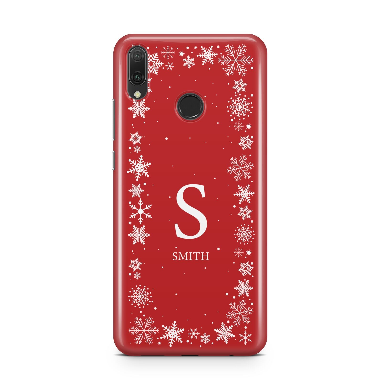 Festive Monogram Personalised Huawei Y9 2019