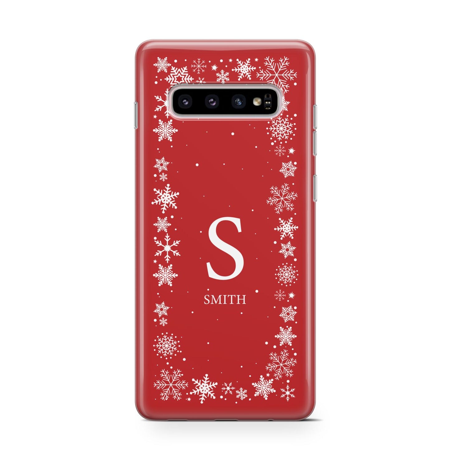 Festive Monogram Personalised Protective Samsung Galaxy Case