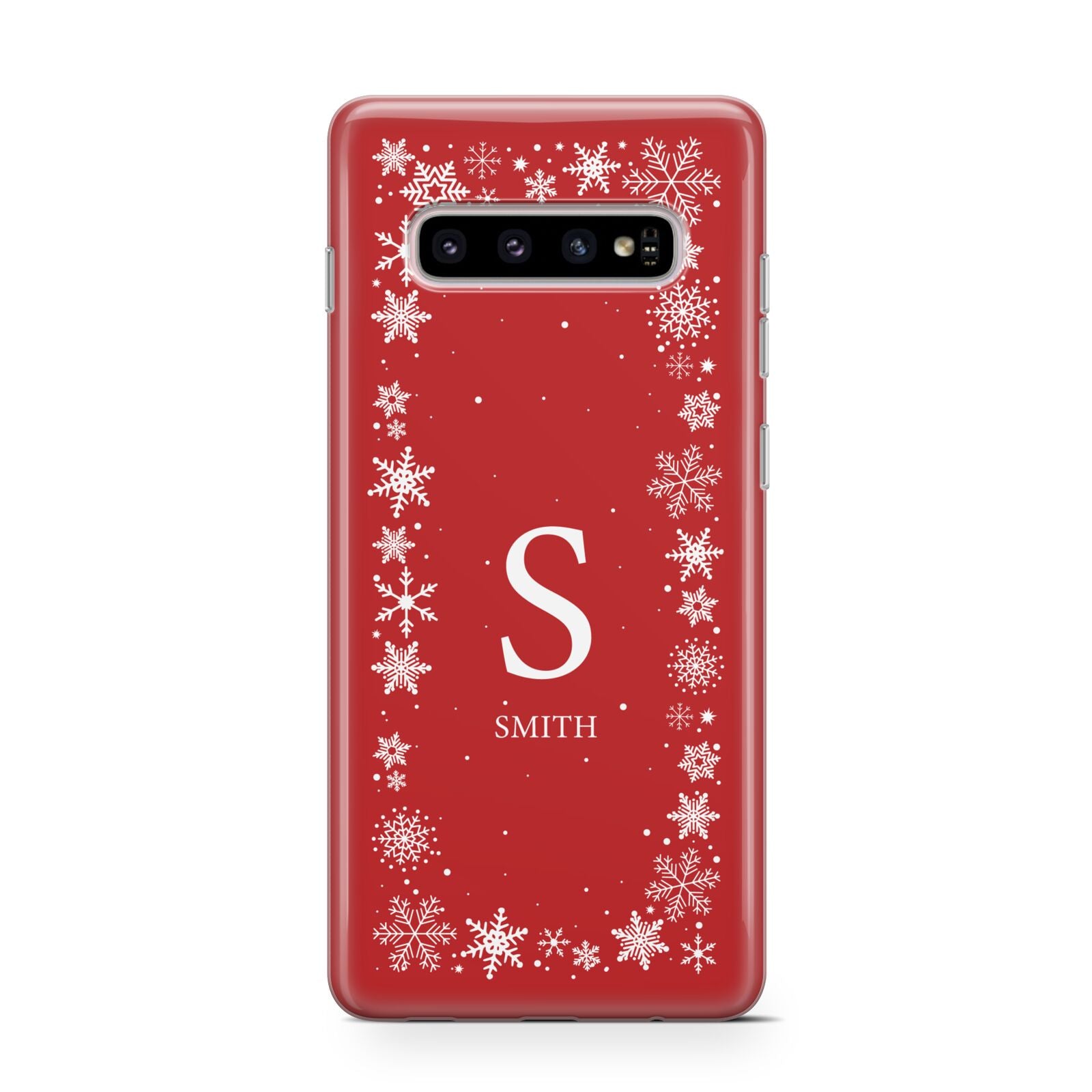 Festive Monogram Personalised Protective Samsung Galaxy Case