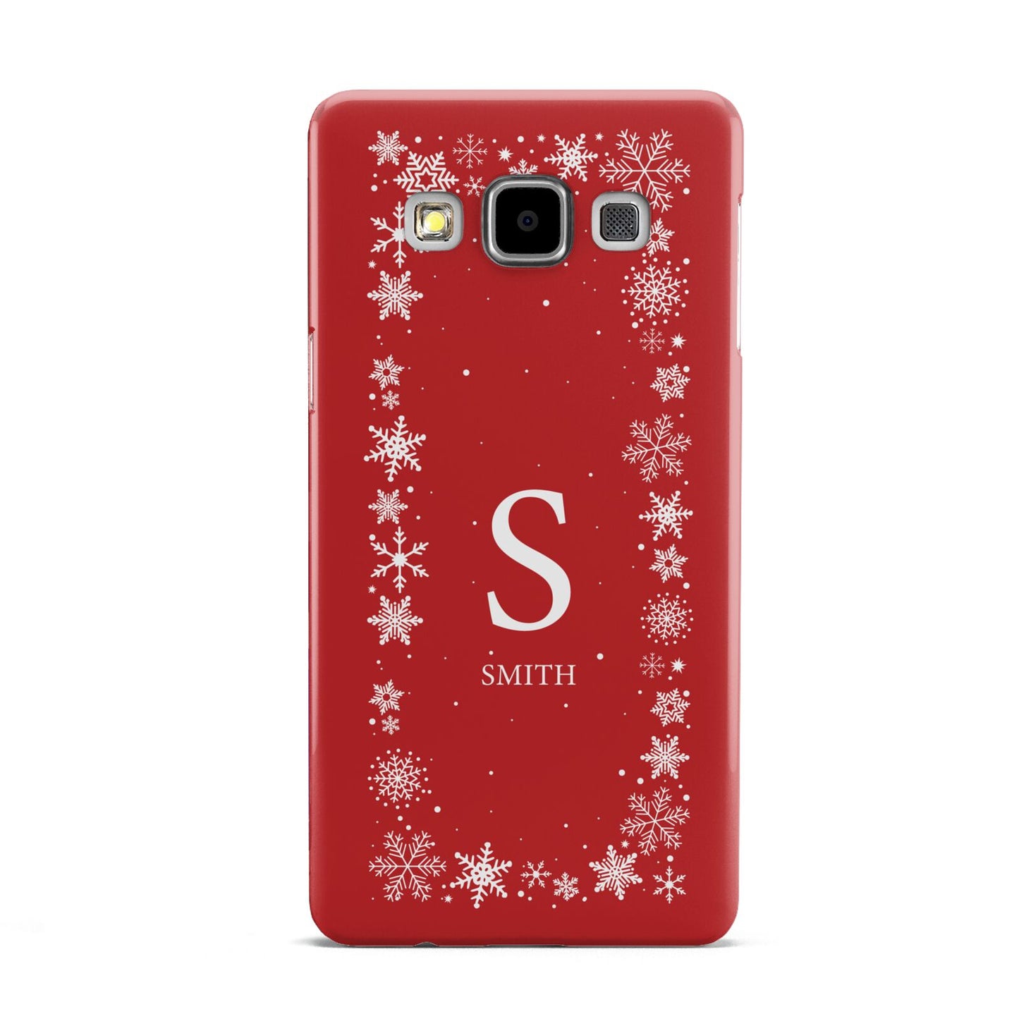 Festive Monogram Personalised Samsung Galaxy A5 Case