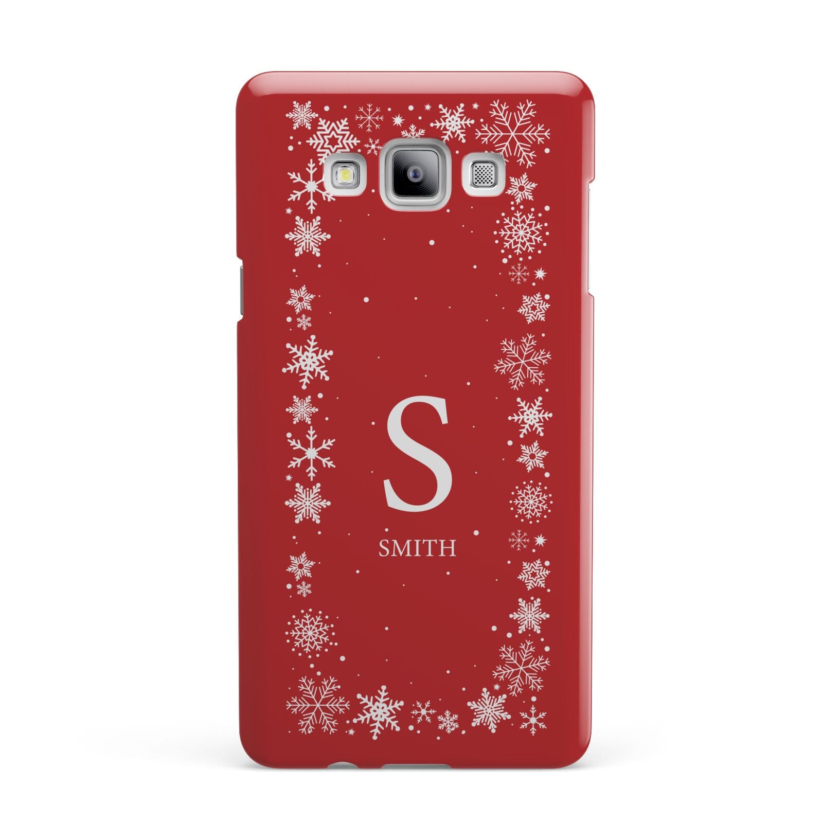 Festive Monogram Personalised Samsung Galaxy A7 2015 Case