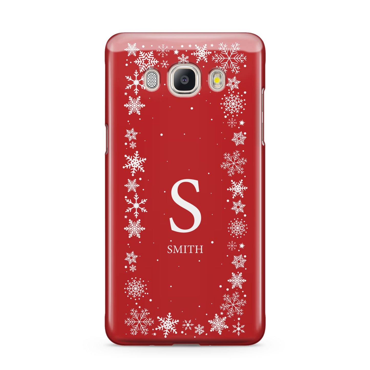 Festive Monogram Personalised Samsung Galaxy J5 2016 Case