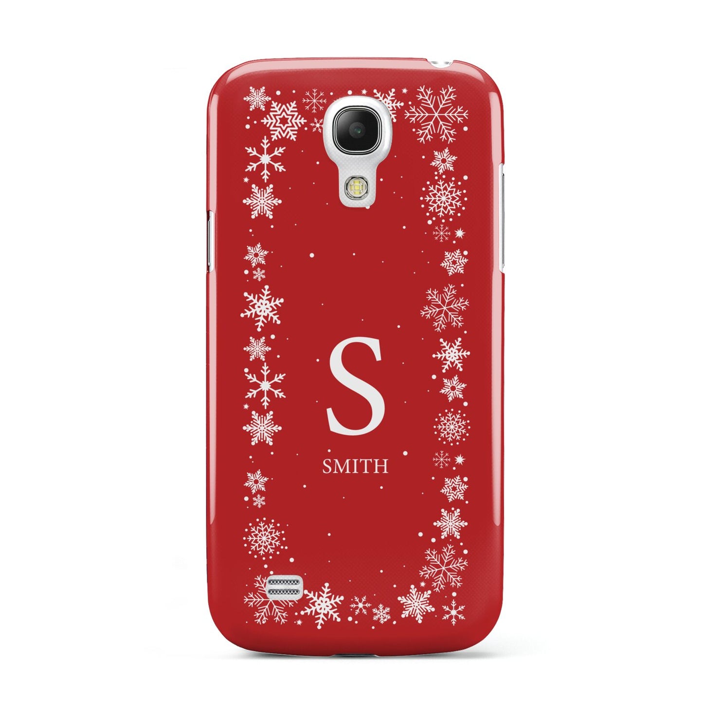 Festive Monogram Personalised Samsung Galaxy S4 Mini Case