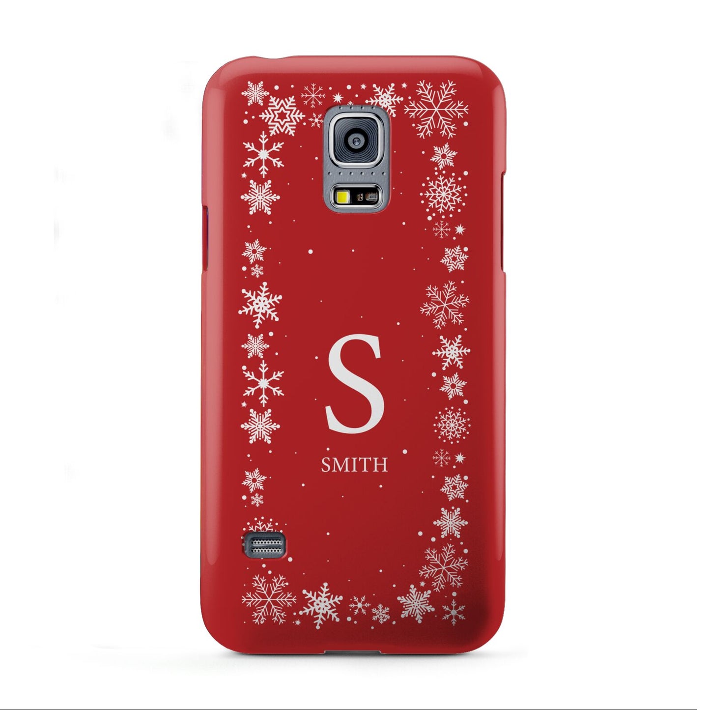 Festive Monogram Personalised Samsung Galaxy S5 Mini Case