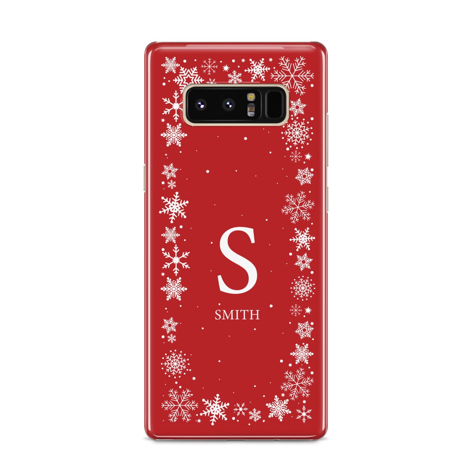 Festive Monogram Personalised Samsung Galaxy S8 Case