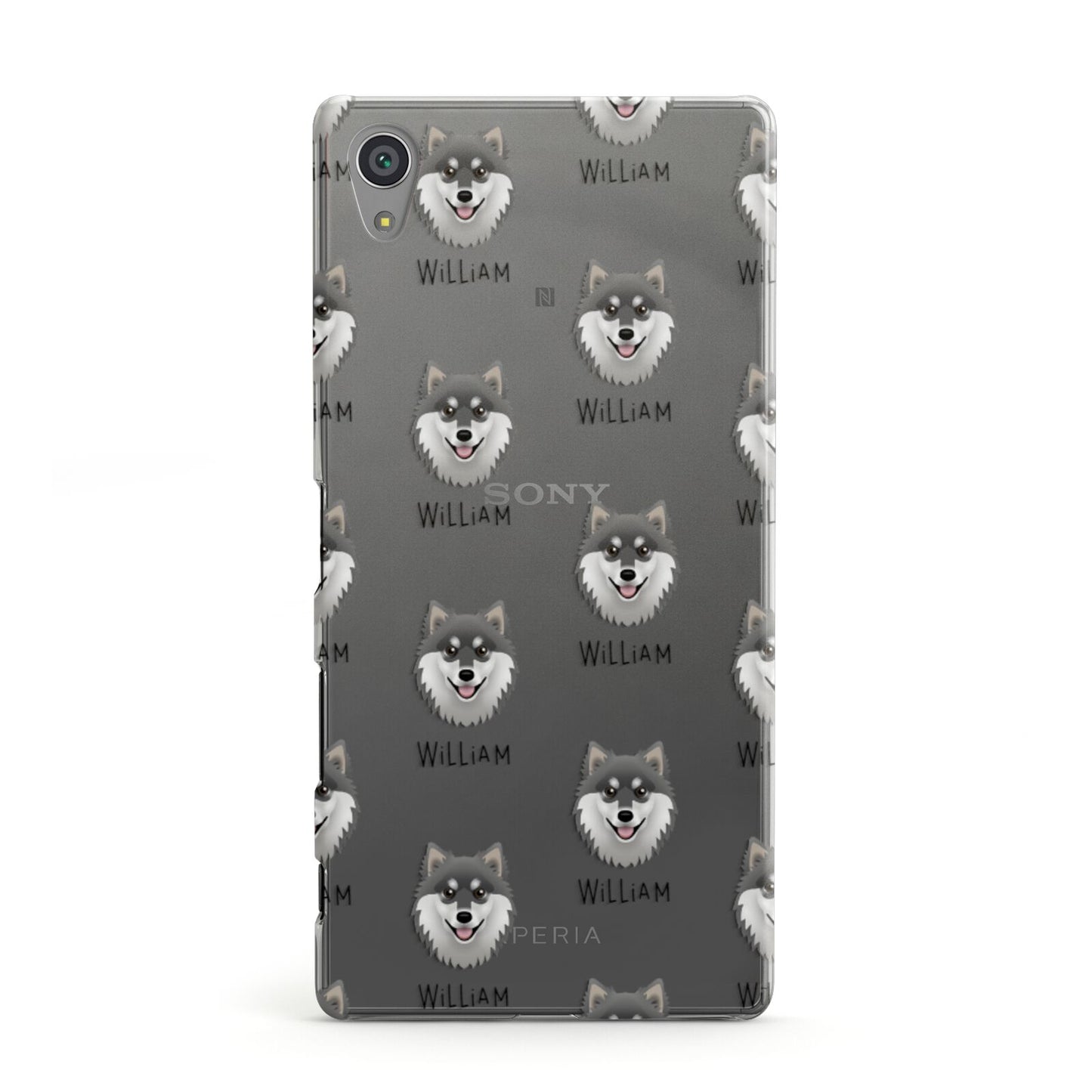 Finnish Lapphund Icon with Name Sony Xperia Case