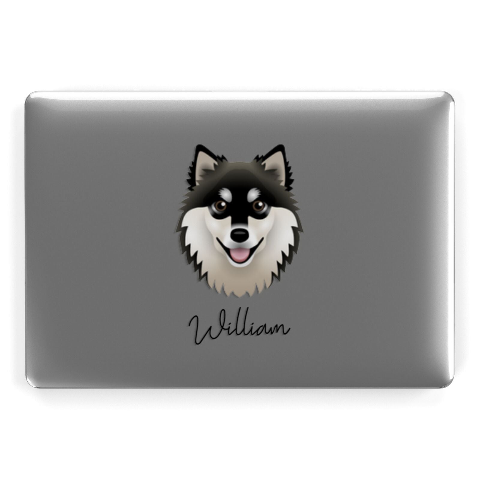 Finnish Lapphund Personalised Apple MacBook Case