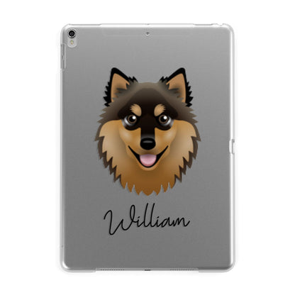 Finnish Lapphund Personalised Apple iPad Silver Case