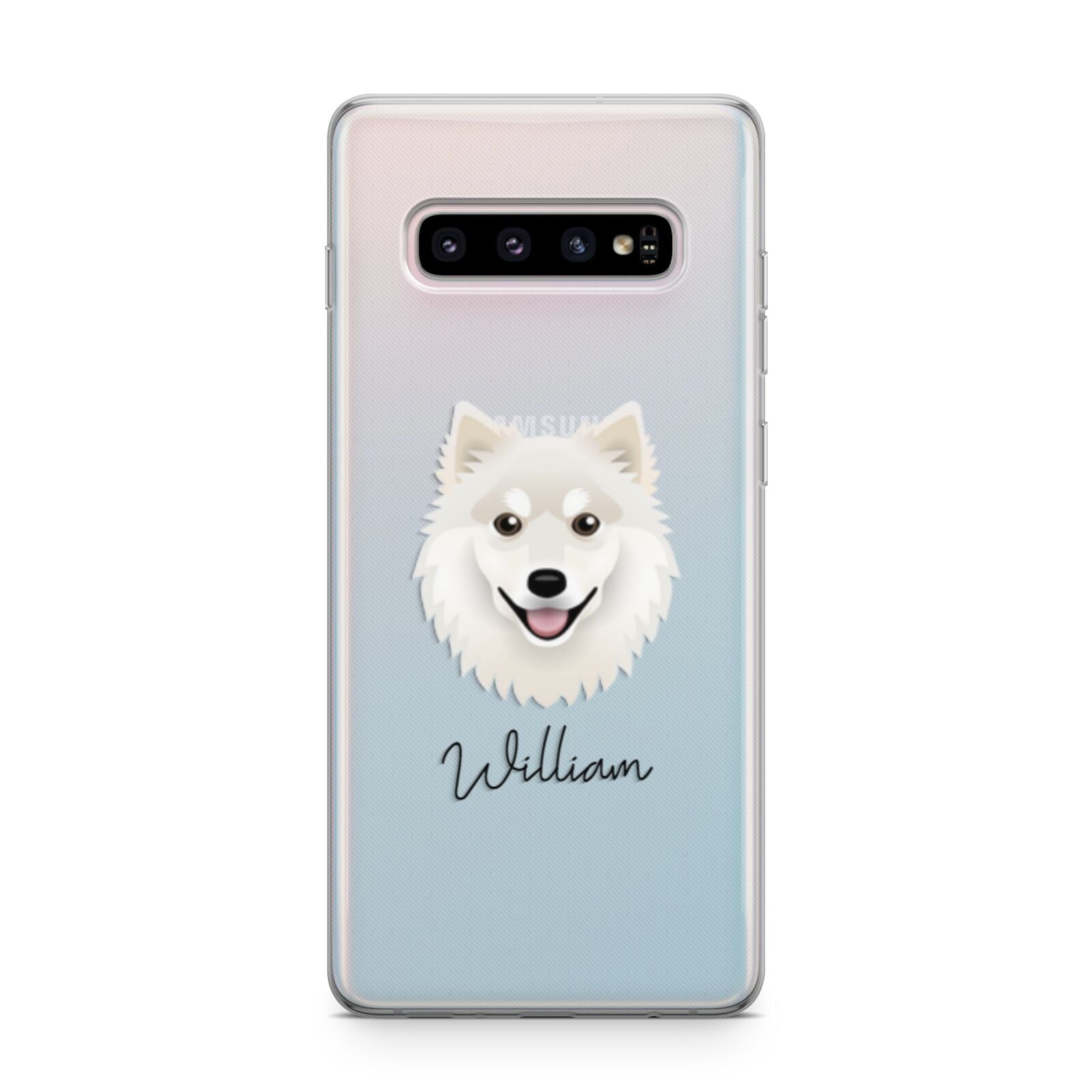 Finnish Lapphund Personalised Samsung Galaxy S10 Plus Case