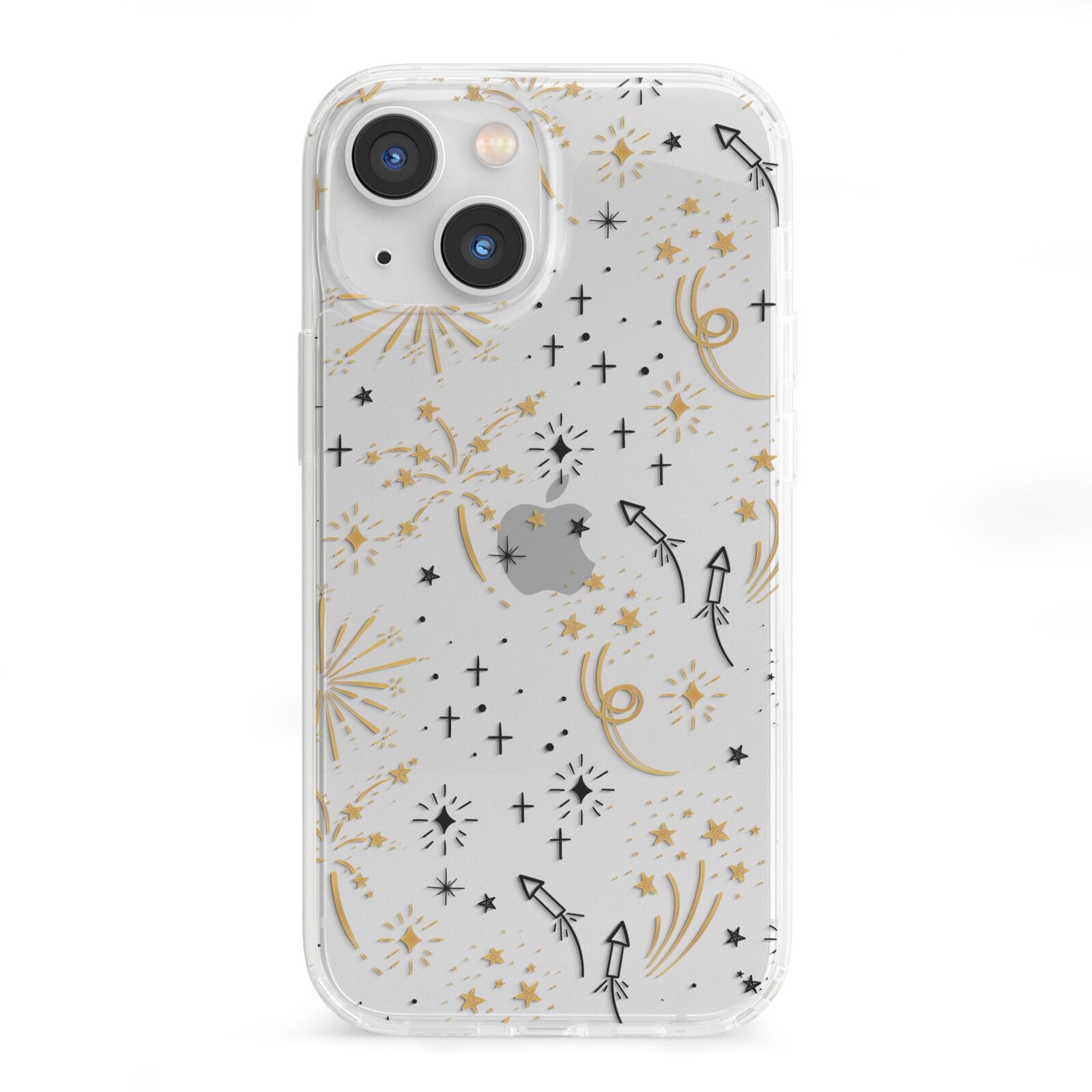 Firework iPhone 13 Mini Clear Bumper Case