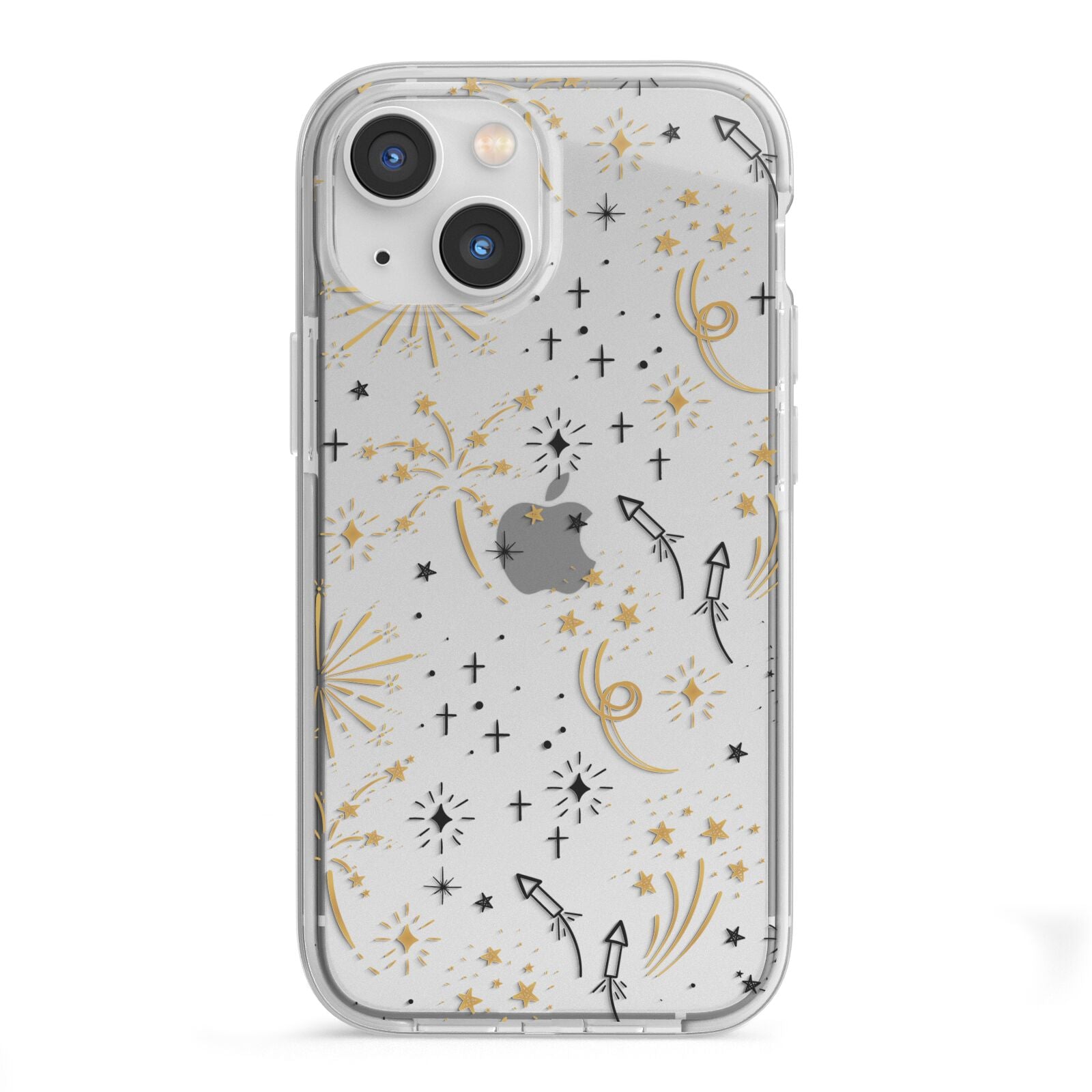 Firework iPhone 13 Mini TPU Impact Case with White Edges