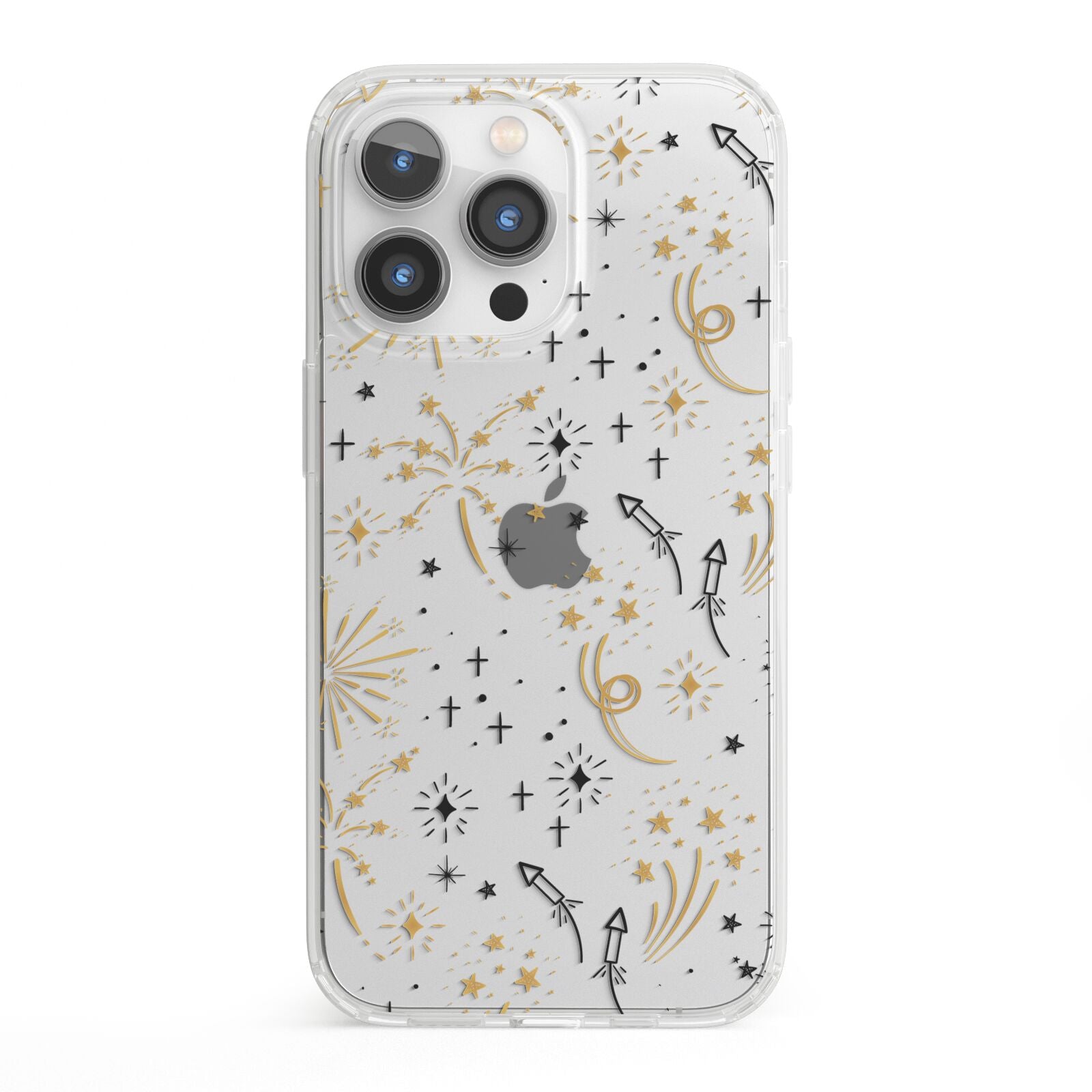 Firework iPhone 13 Pro Clear Bumper Case