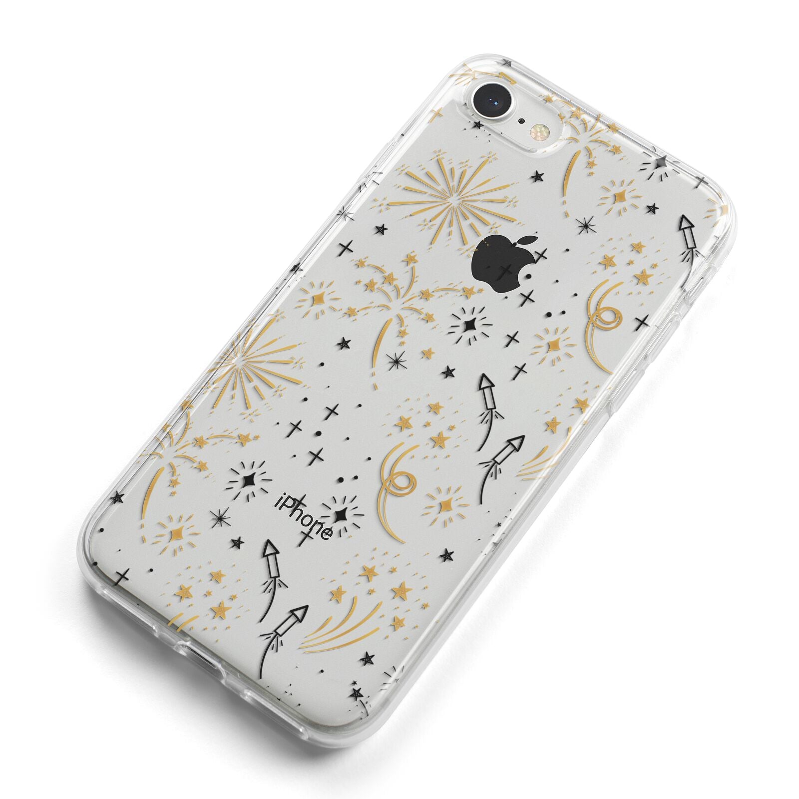 Firework iPhone 8 Bumper Case on Silver iPhone Alternative Image