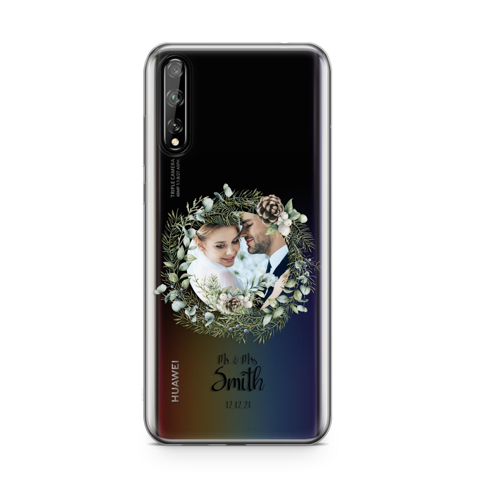 First Christmas Married Photo Huawei Enjoy 10s Phone Case