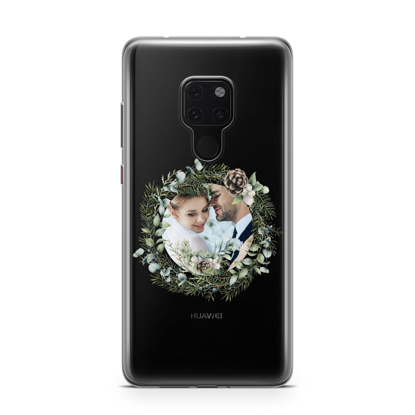 First Christmas Married Photo Huawei Mate 20 Phone Case