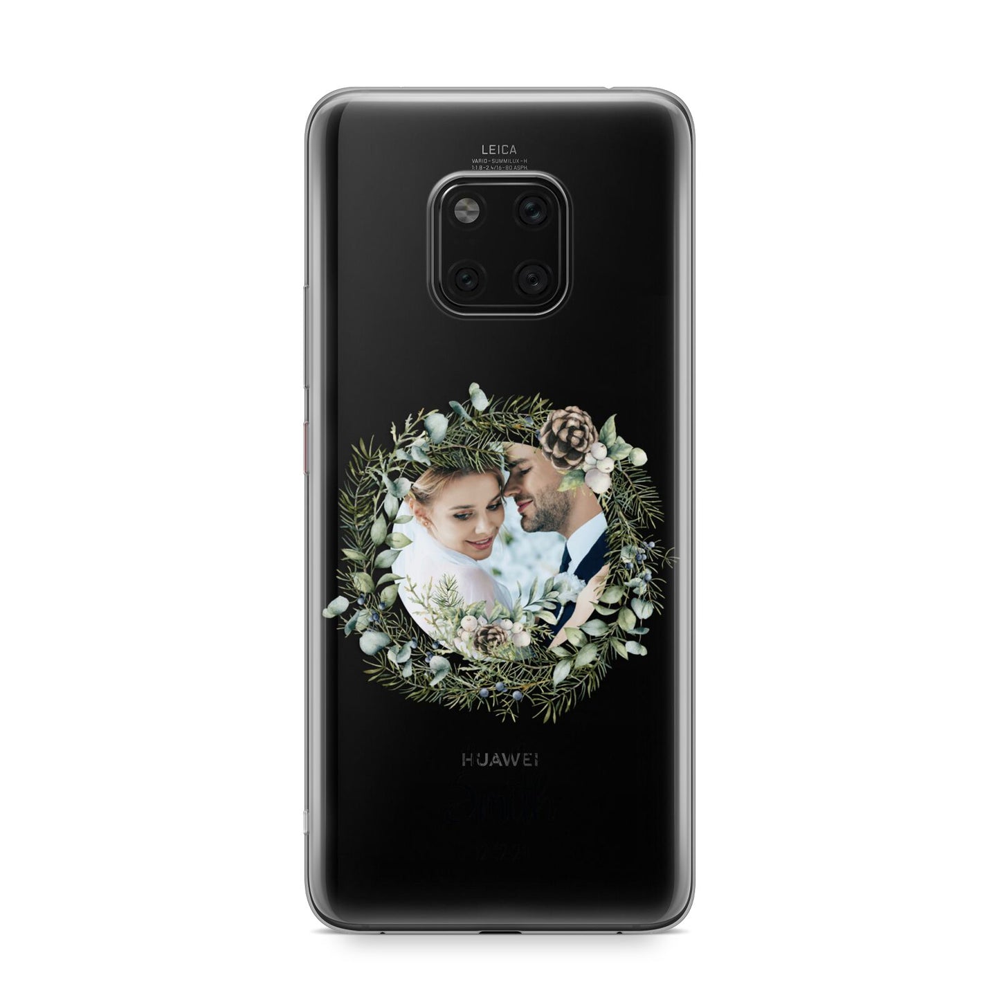 First Christmas Married Photo Huawei Mate 20 Pro Phone Case