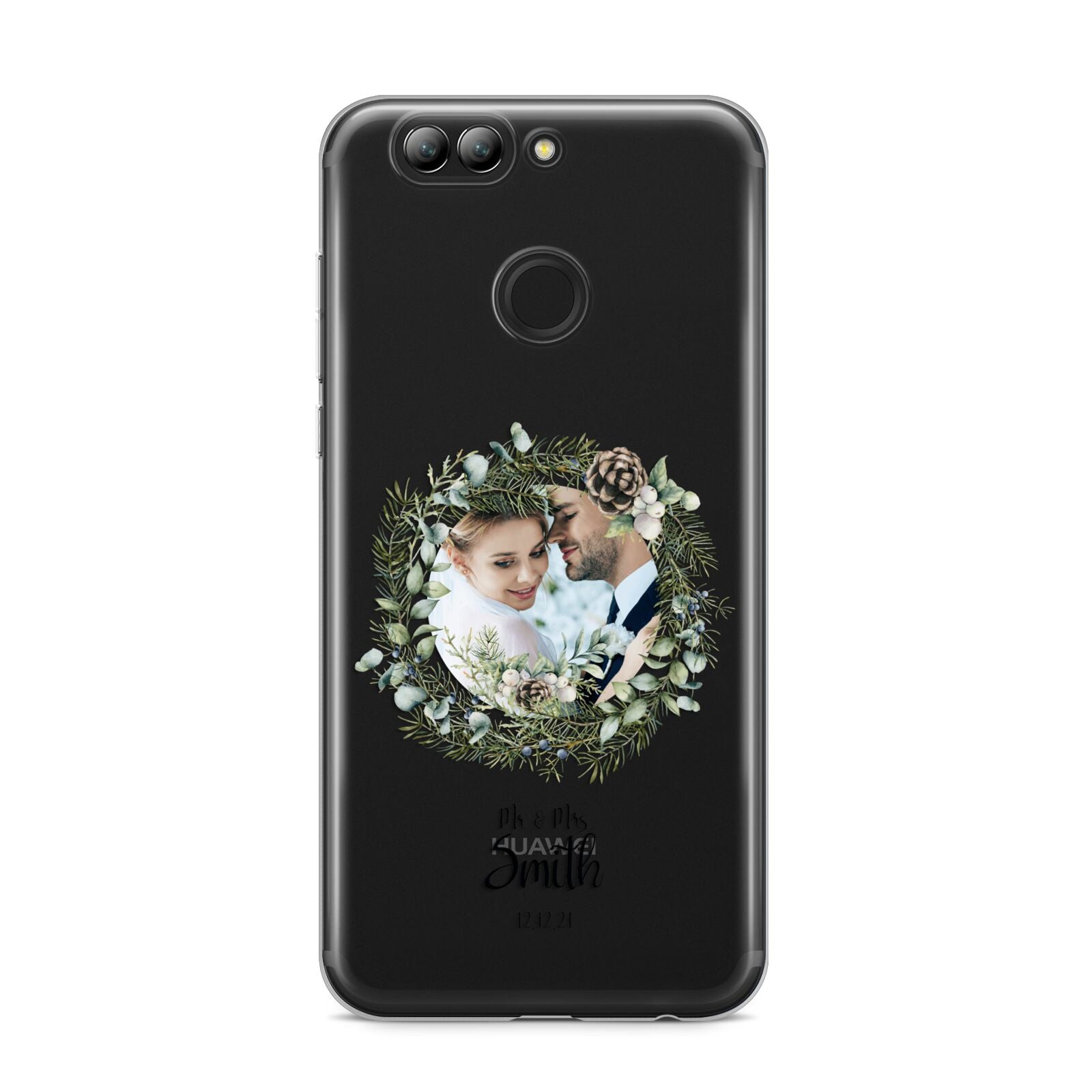 First Christmas Married Photo Huawei Nova 2s Phone Case