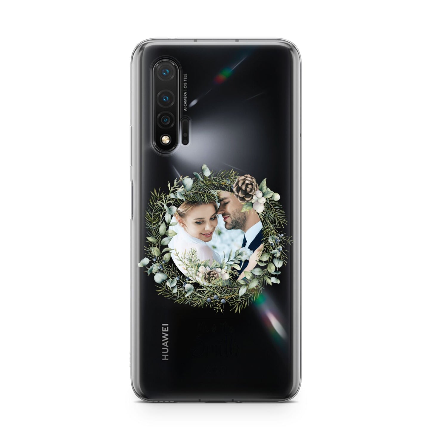 First Christmas Married Photo Huawei Nova 6 Phone Case