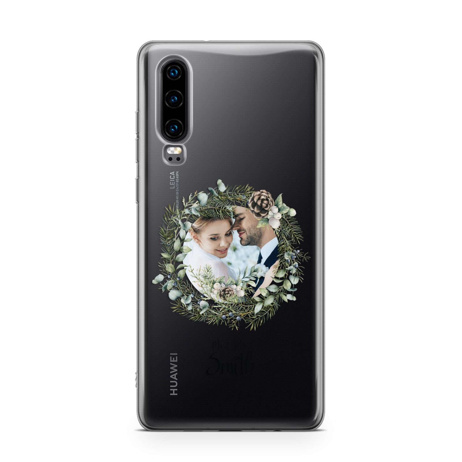 First Christmas Married Photo Huawei P30 Phone Case