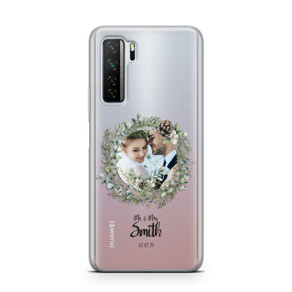 First Christmas Married Photo Huawei P40 Lite 5G Phone Case