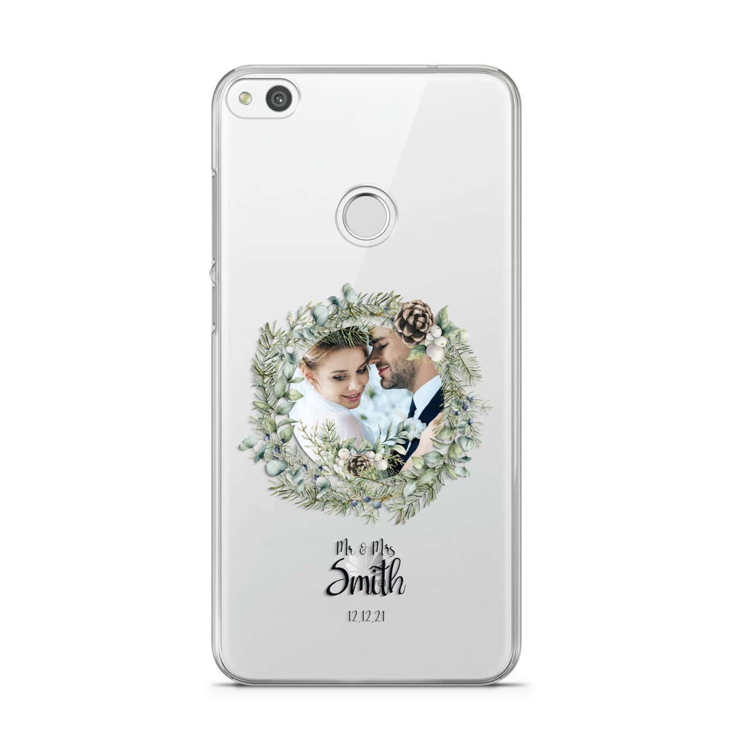 First Christmas Married Photo Huawei P8 Lite Case