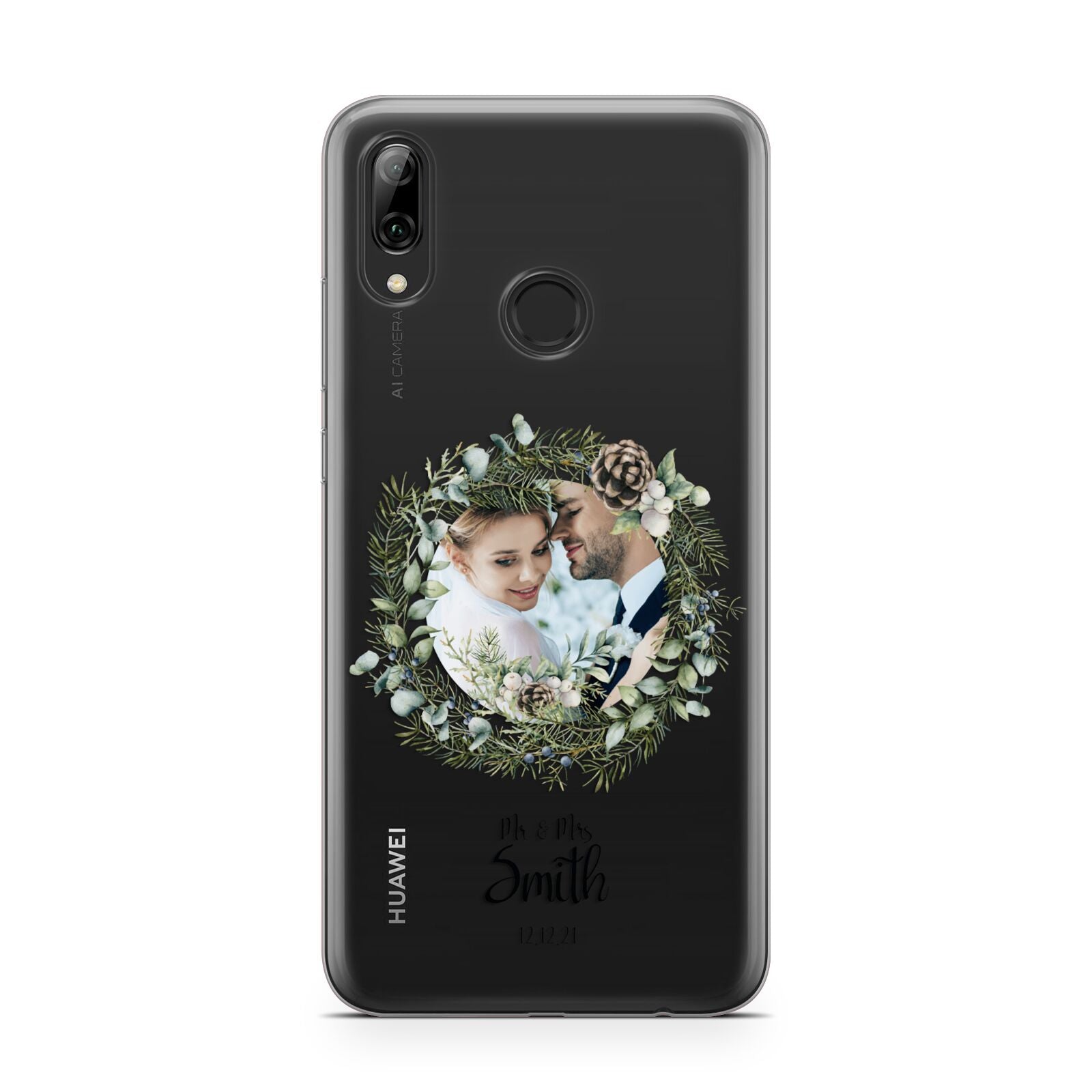 First Christmas Married Photo Huawei Y7 2019