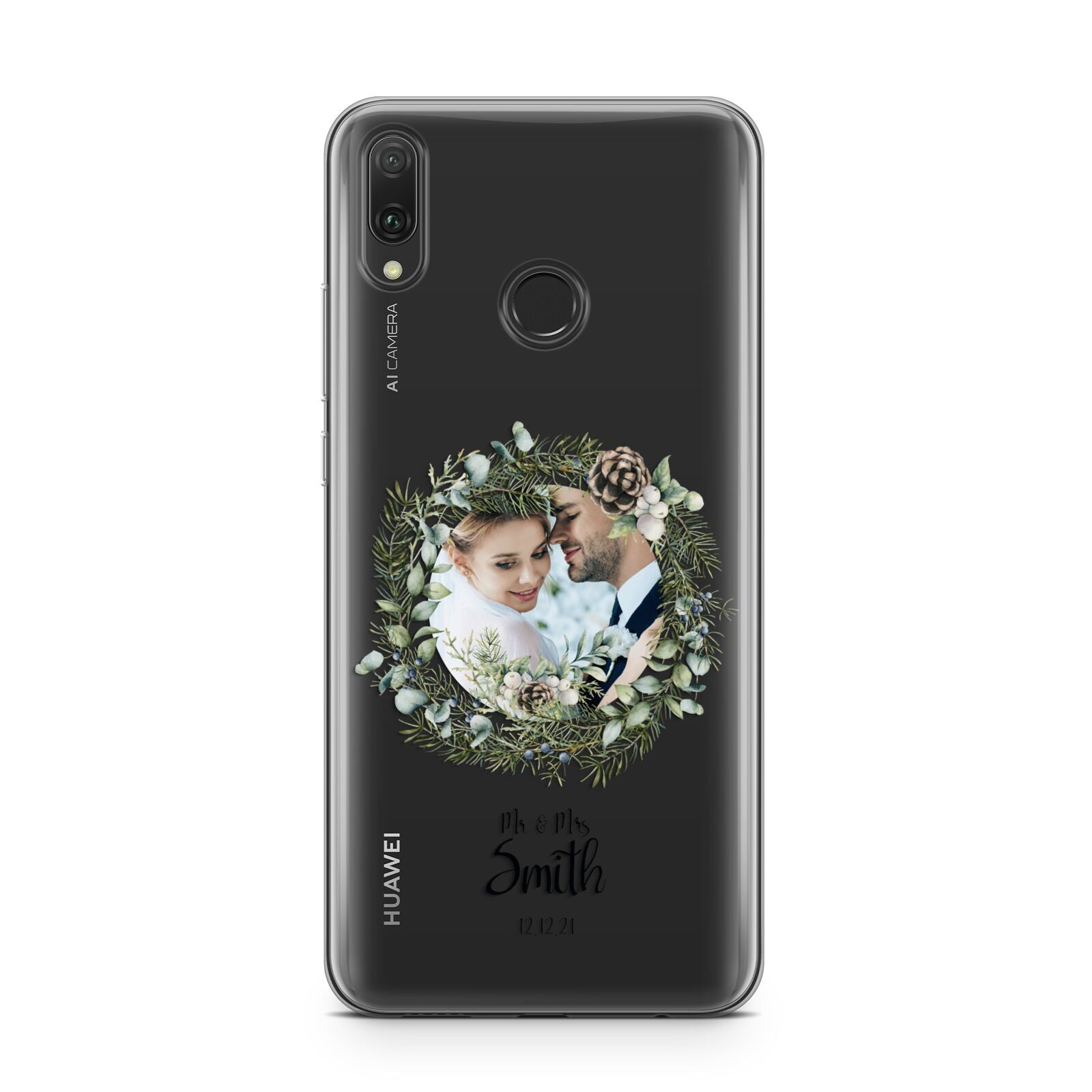 First Christmas Married Photo Huawei Y9 2019