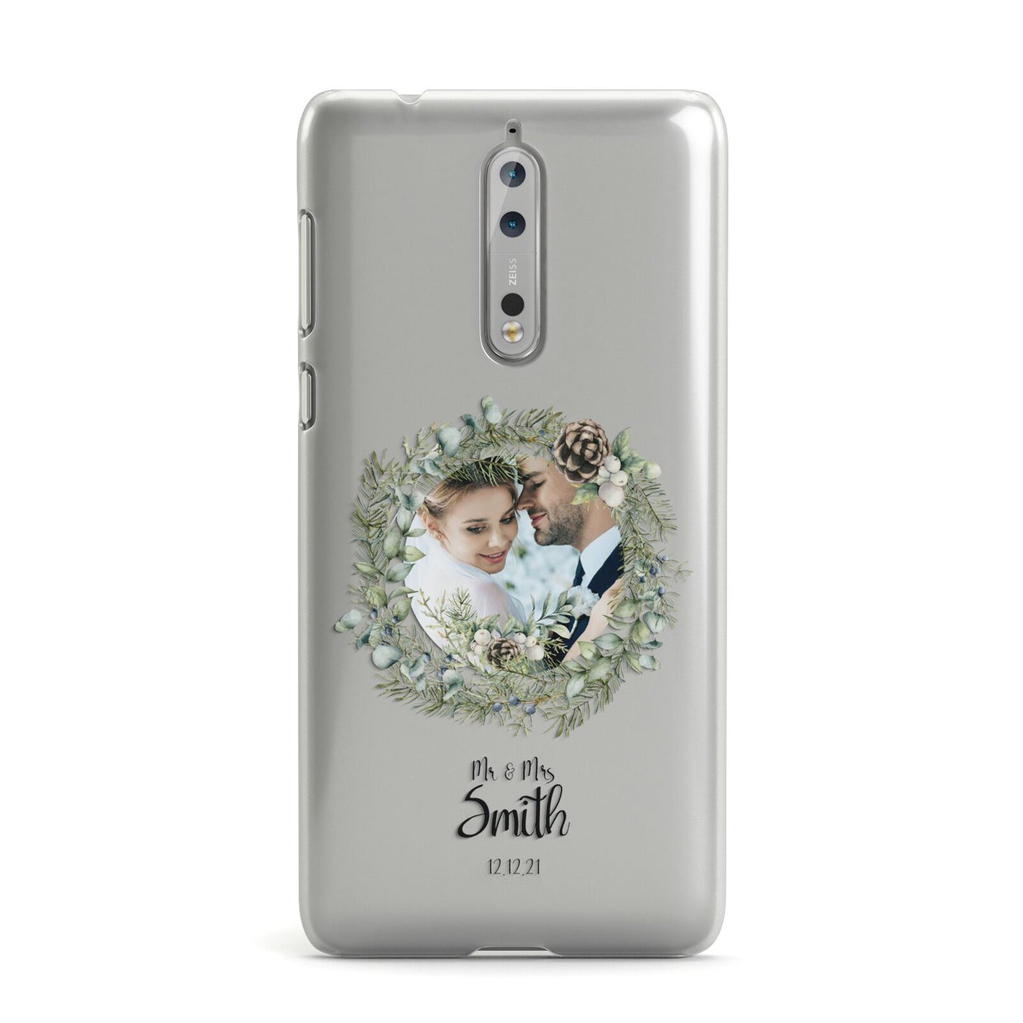 First Christmas Married Photo Nokia Case