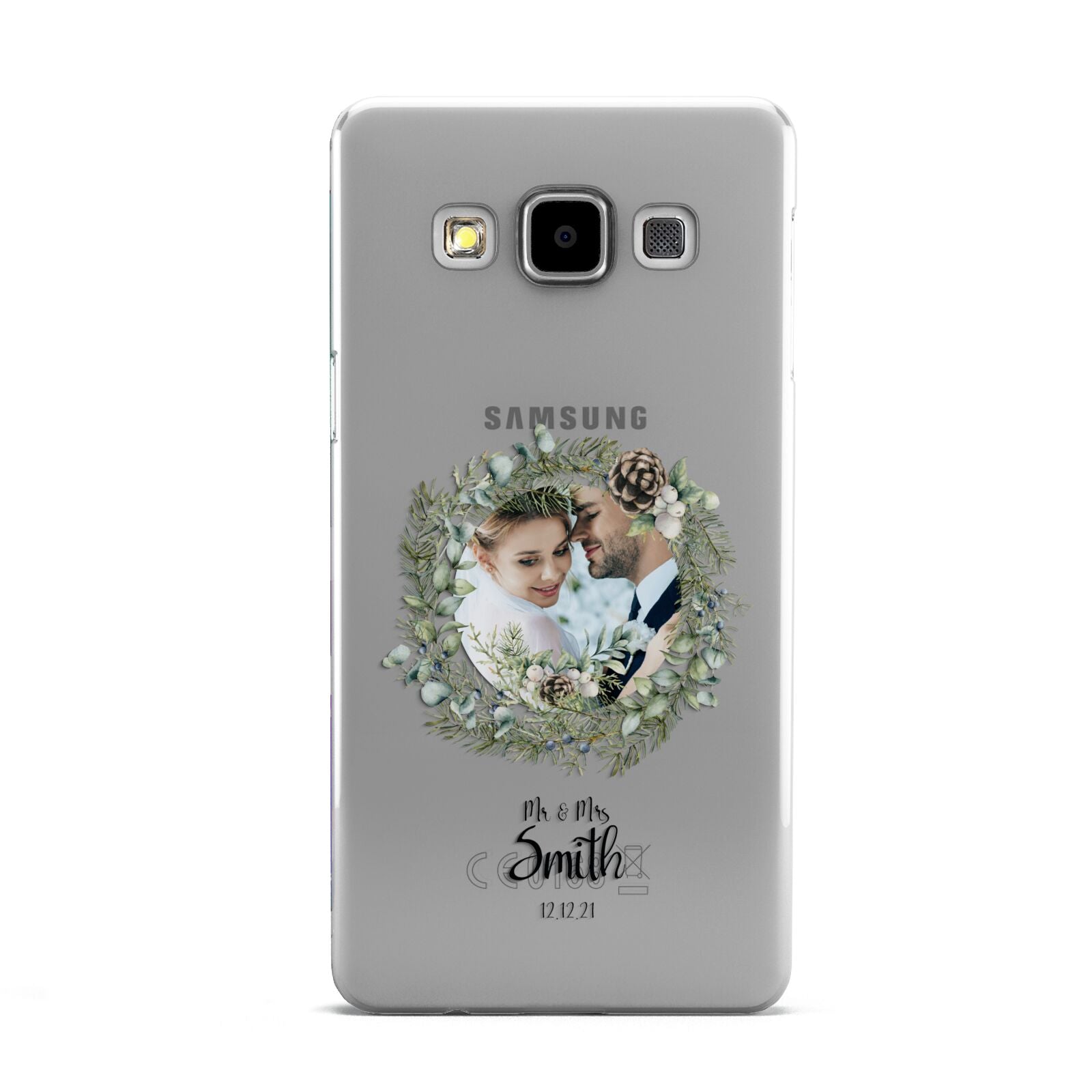 First Christmas Married Photo Samsung Galaxy A5 Case