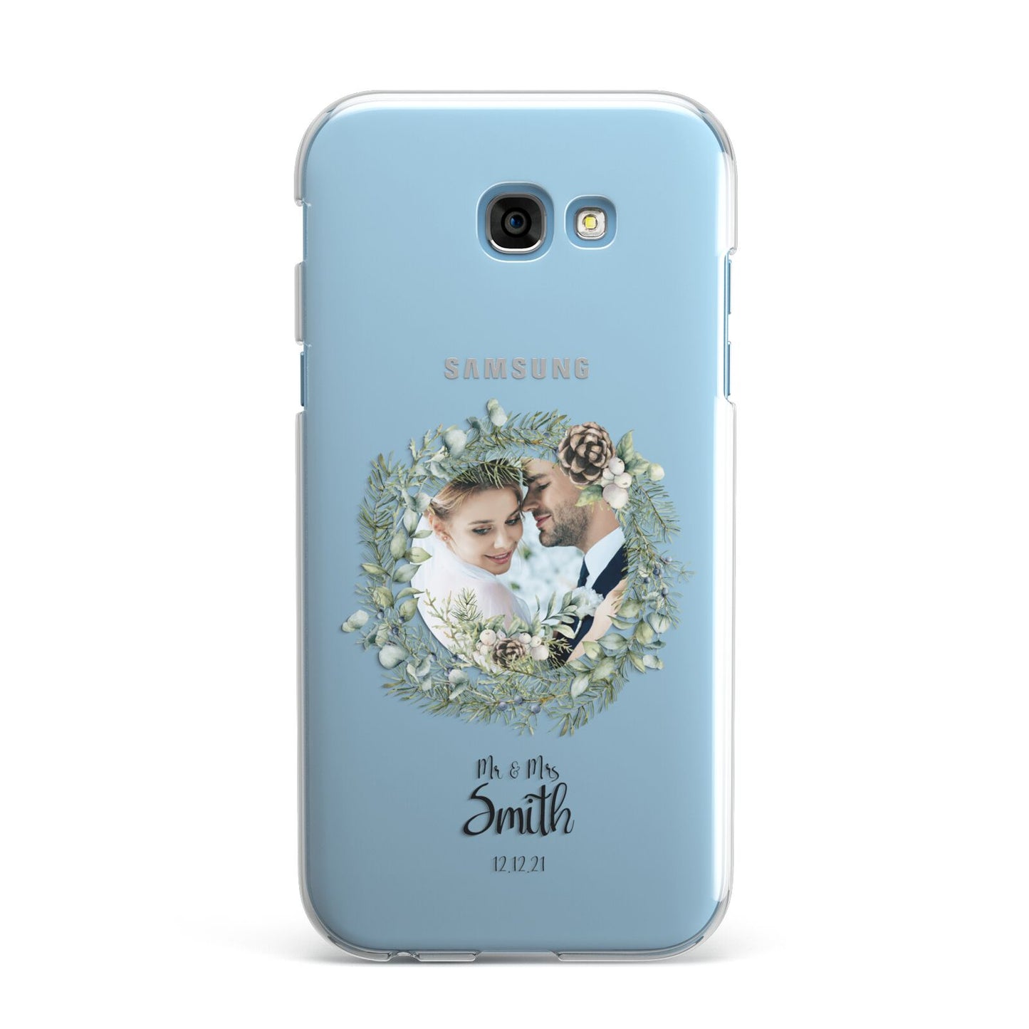 First Christmas Married Photo Samsung Galaxy A7 2017 Case